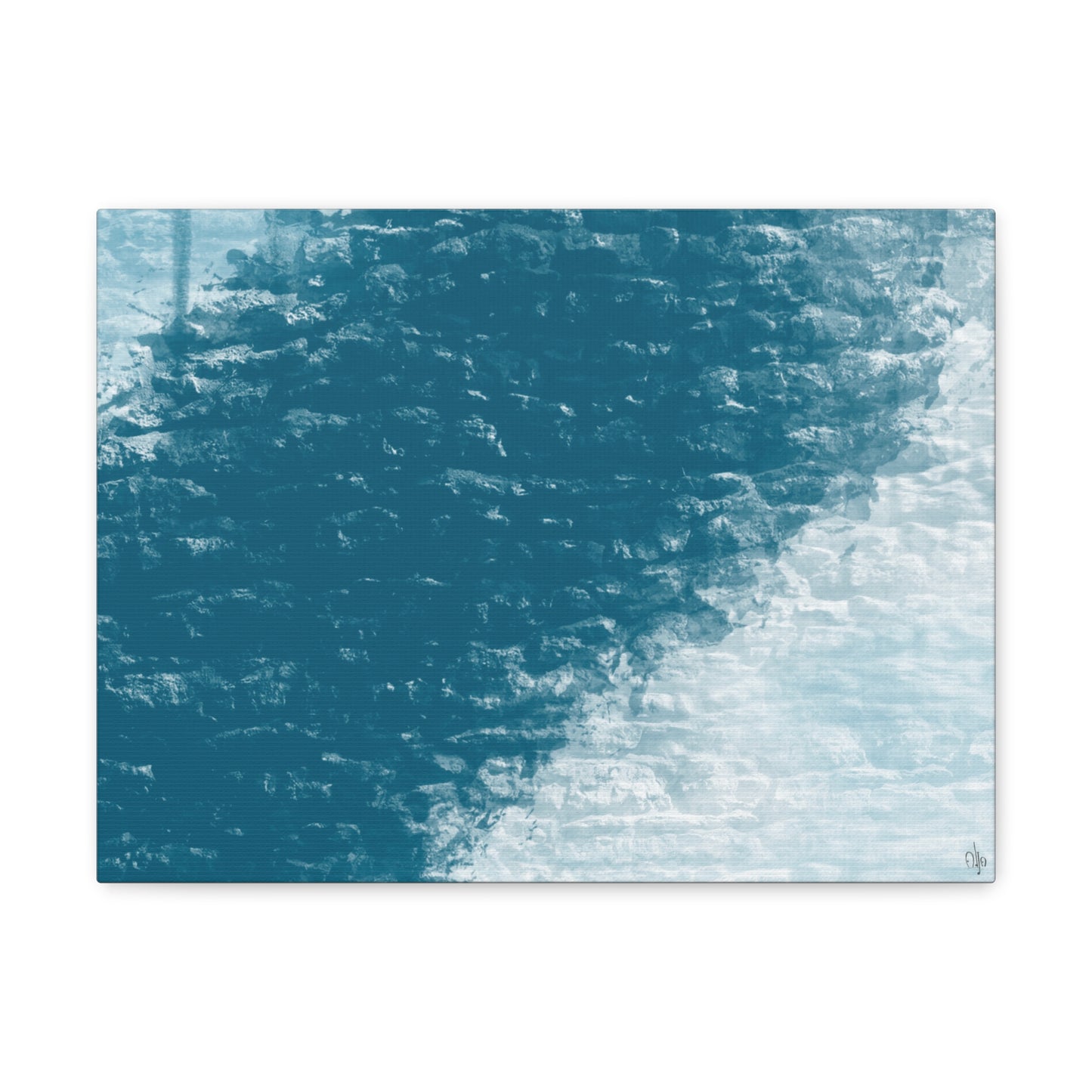 Abstract Coastal 2 Canvas Print - Alja Design