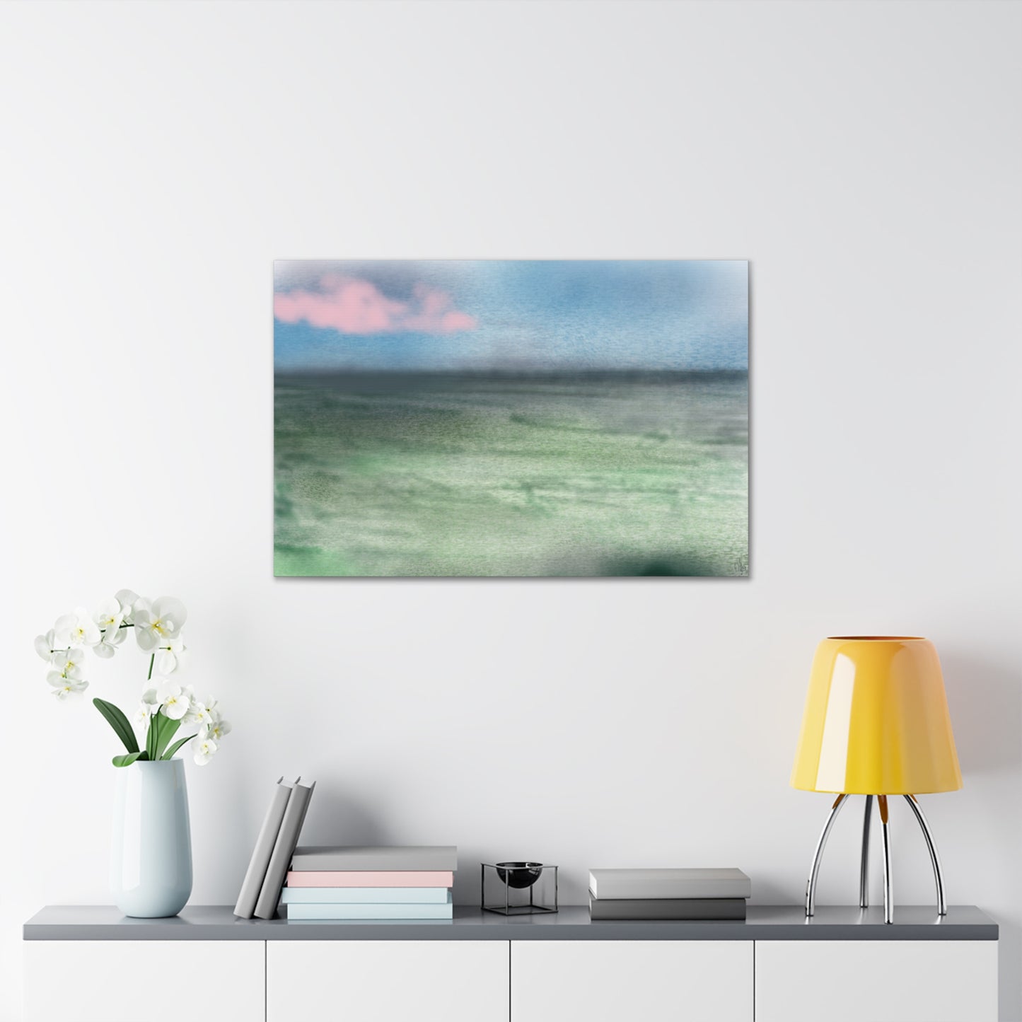 Abstract Coastal 4 Canvas Print - Alja Design