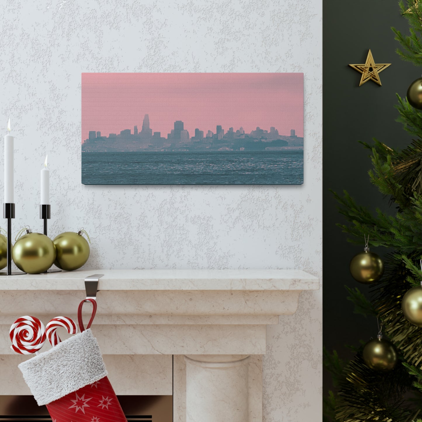 City by the Bay Canvas Print
