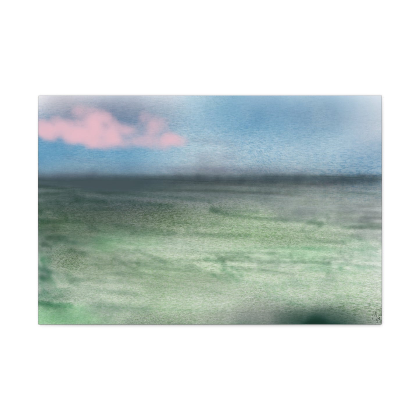 Abstract Coastal 4 Canvas Print - Alja Design