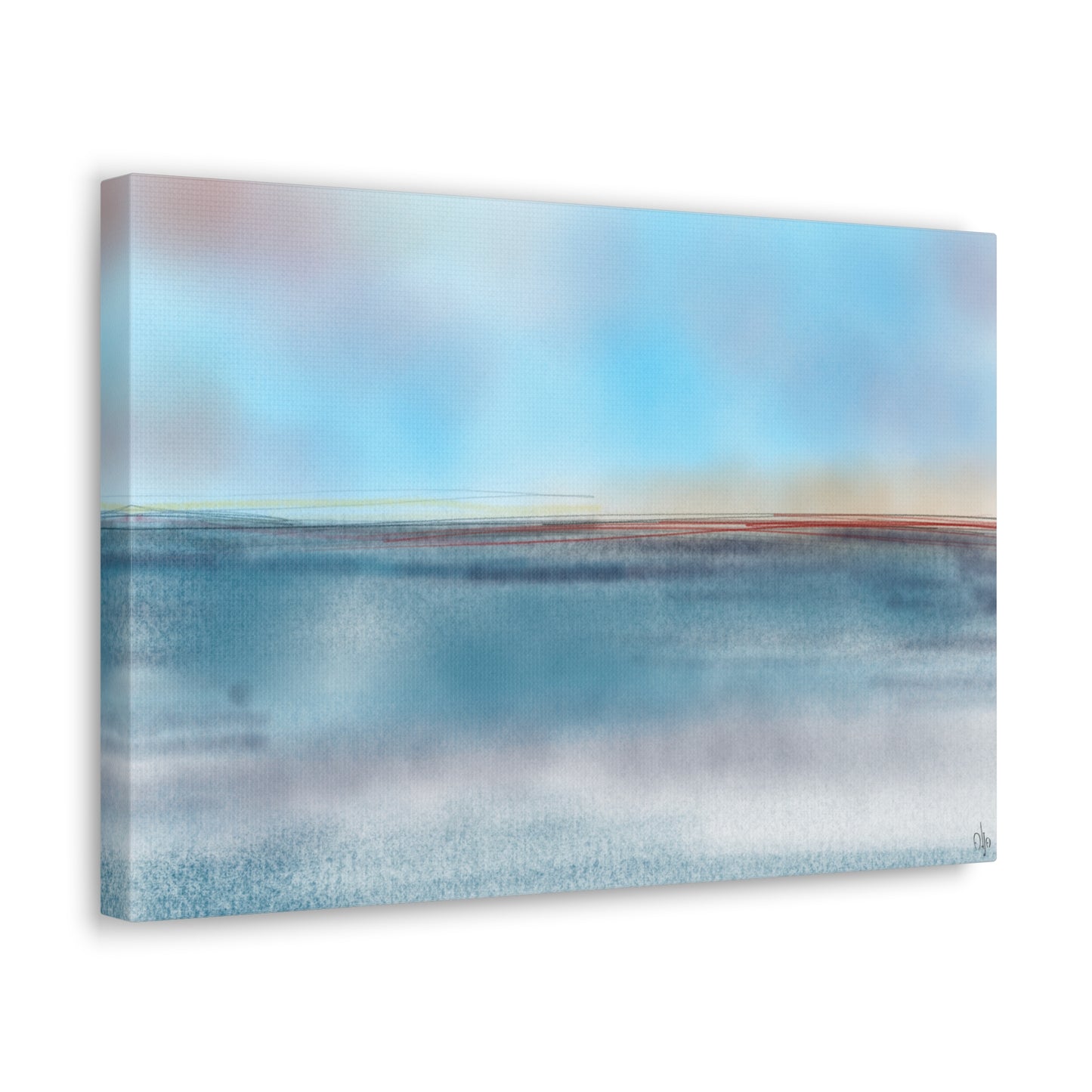 Abstract Coastal 8 Canvas Print - Alja Design
