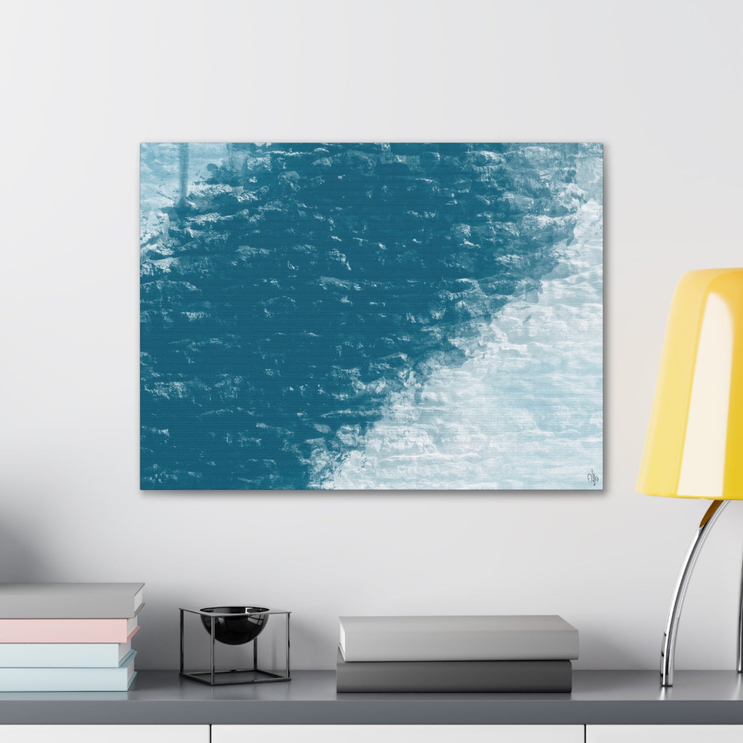 Abstract Coastal 2 Canvas Print - Alja Design