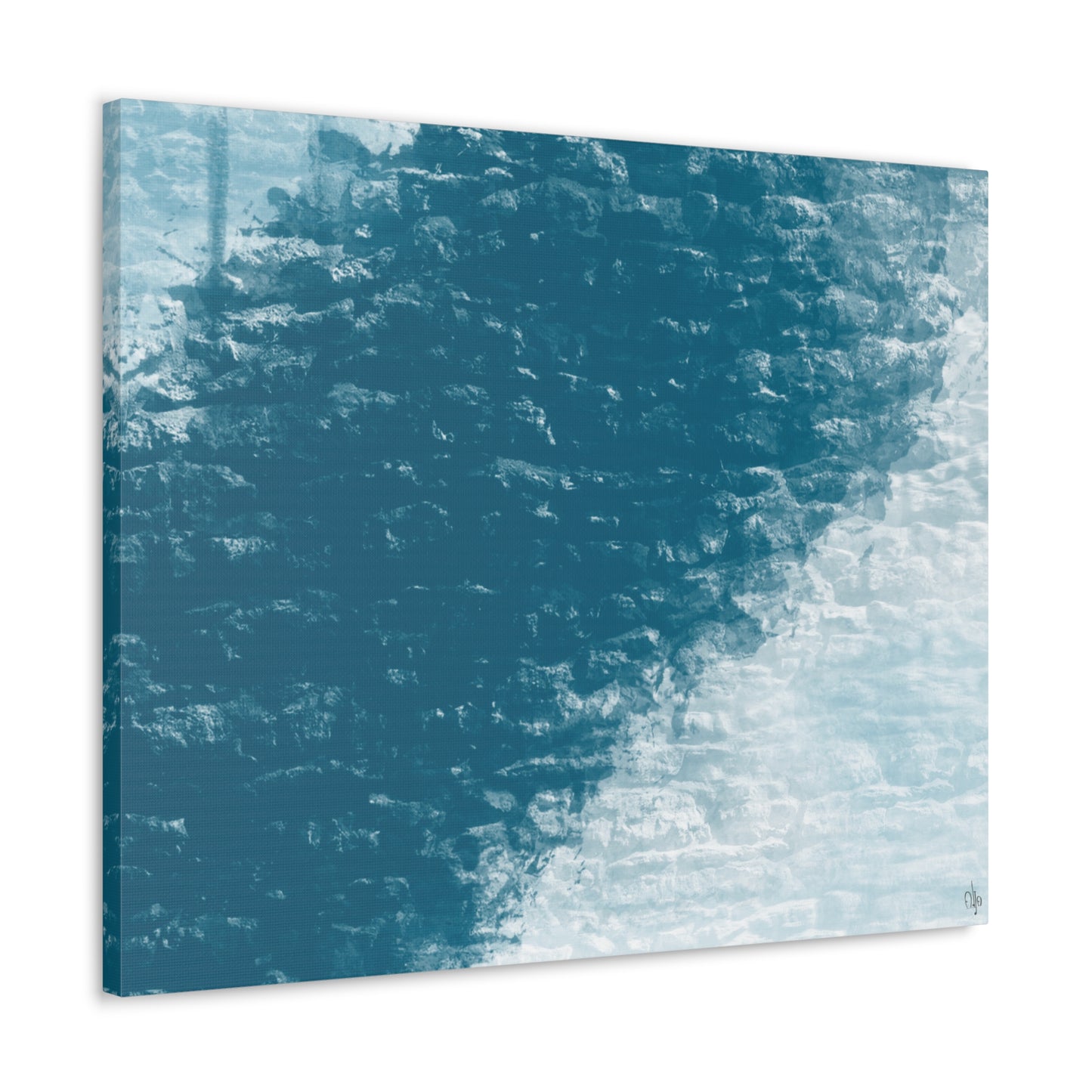 Abstract Coastal 2 Canvas Print - Alja Design