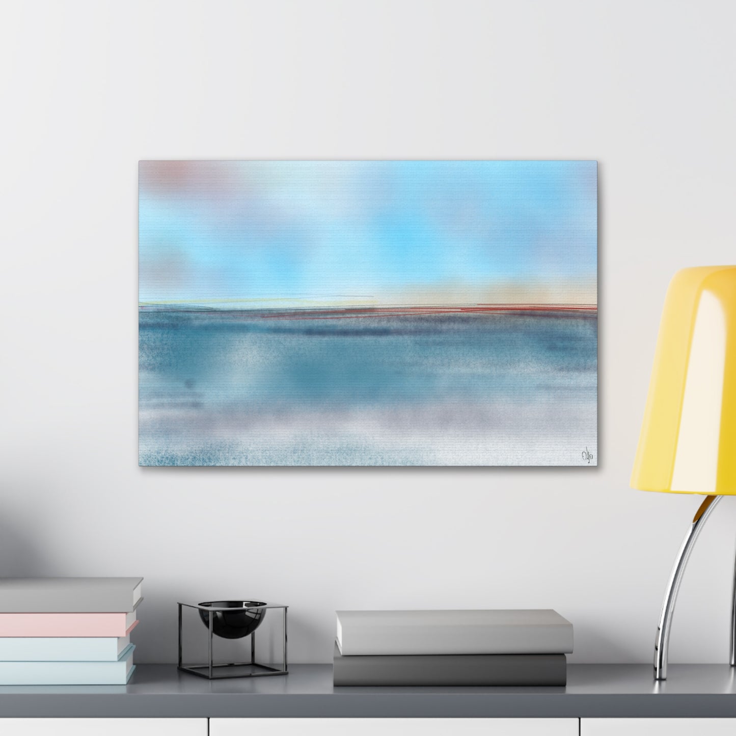 Abstract Coastal 8 Canvas Print - Alja Design
