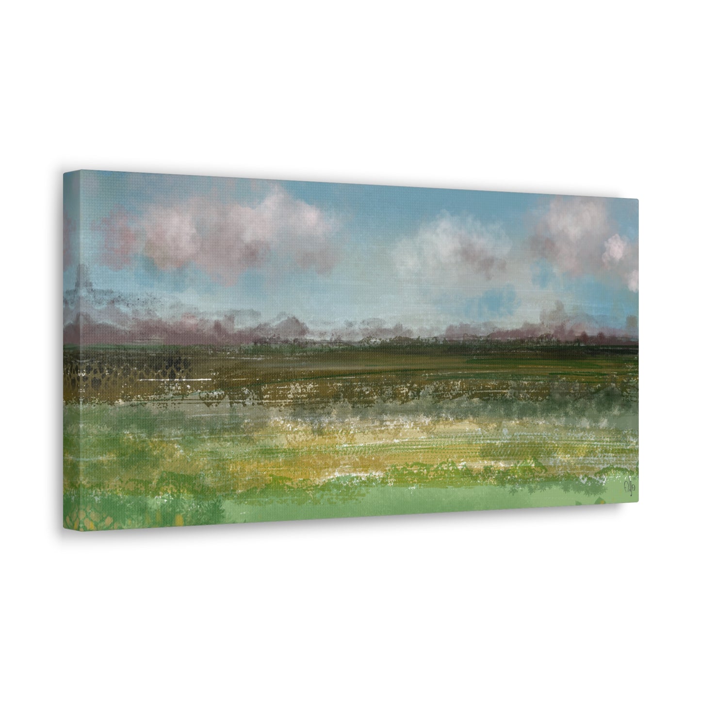 Abstract Coastal 10 Canvas Print - Alja Design