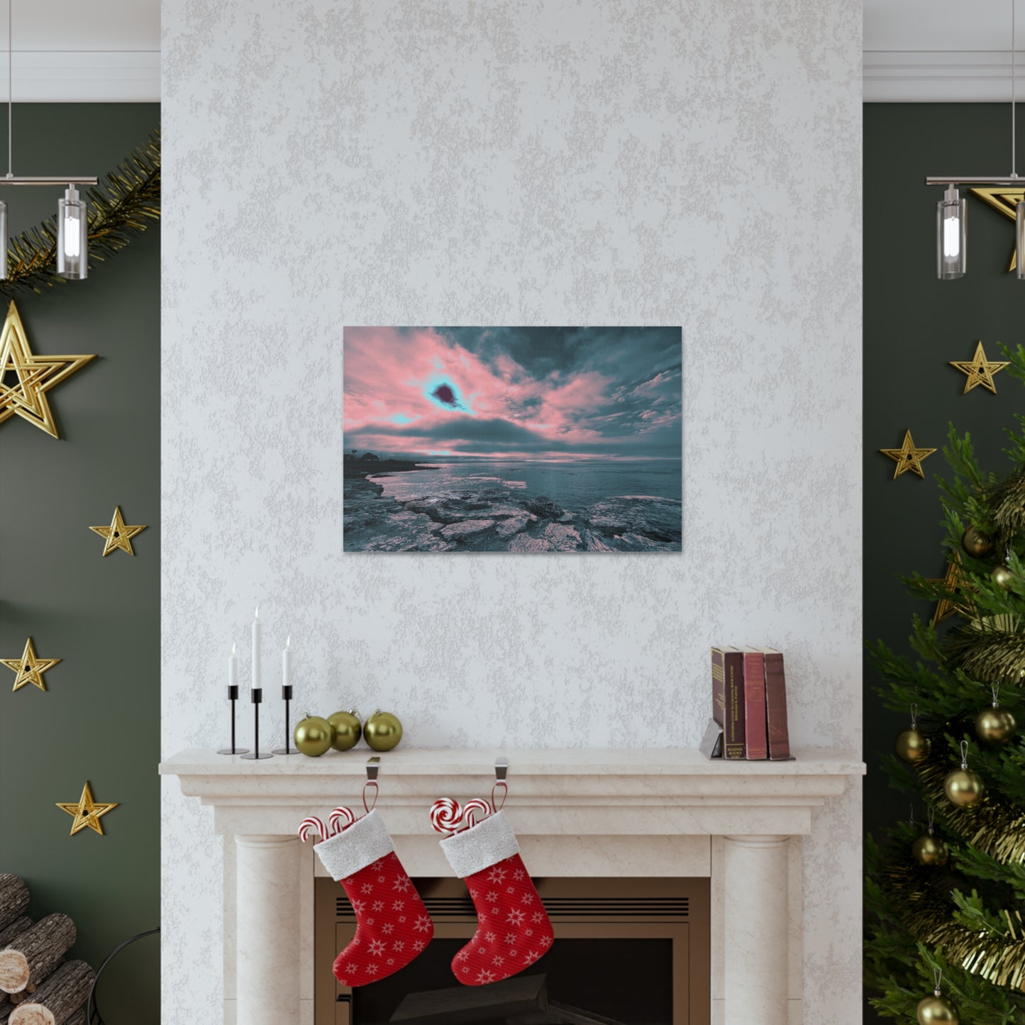Expressive Cloud Canvas Print - Alja Design