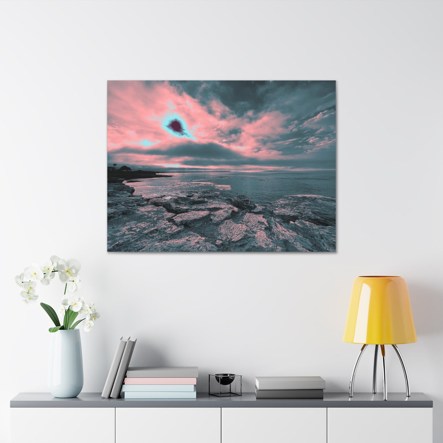 Expressive Cloud Canvas Print - Alja Design