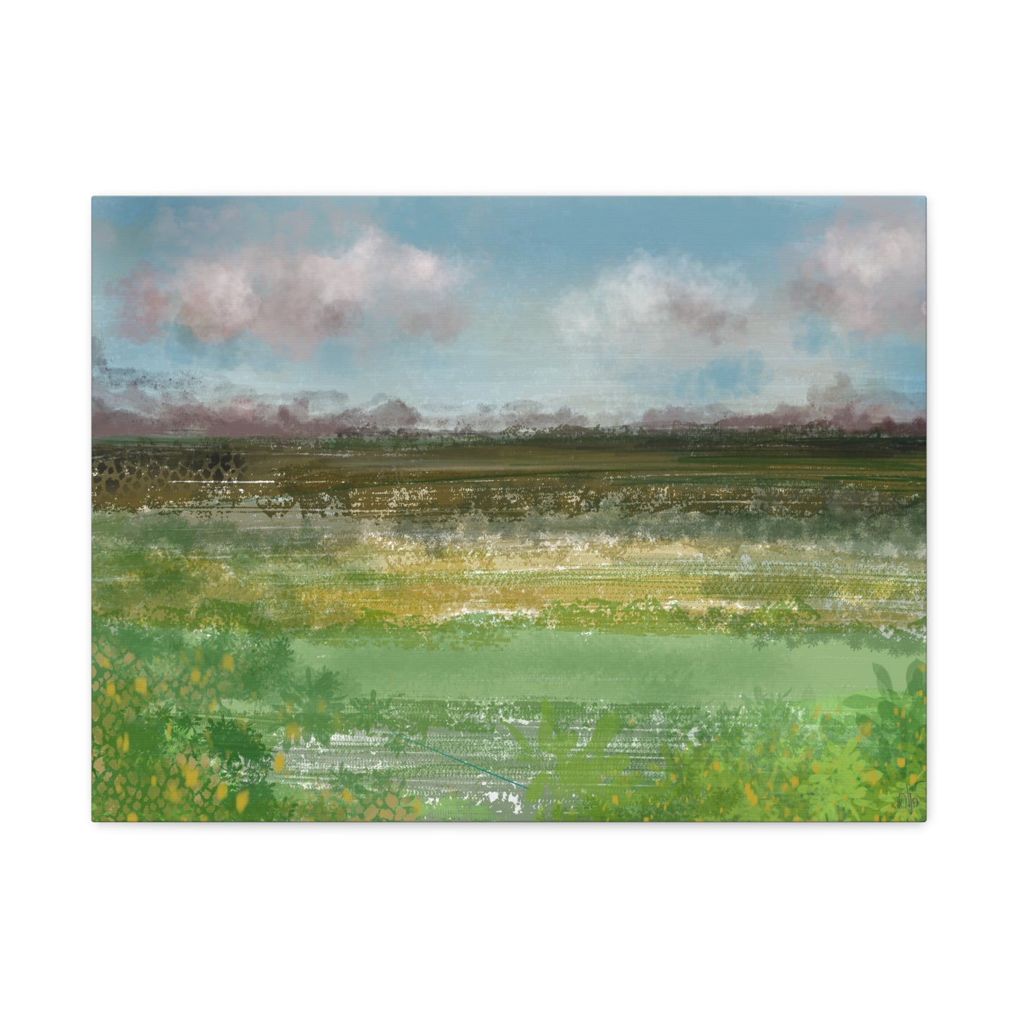 Abstract Coastal 10 Canvas Print - Alja Design