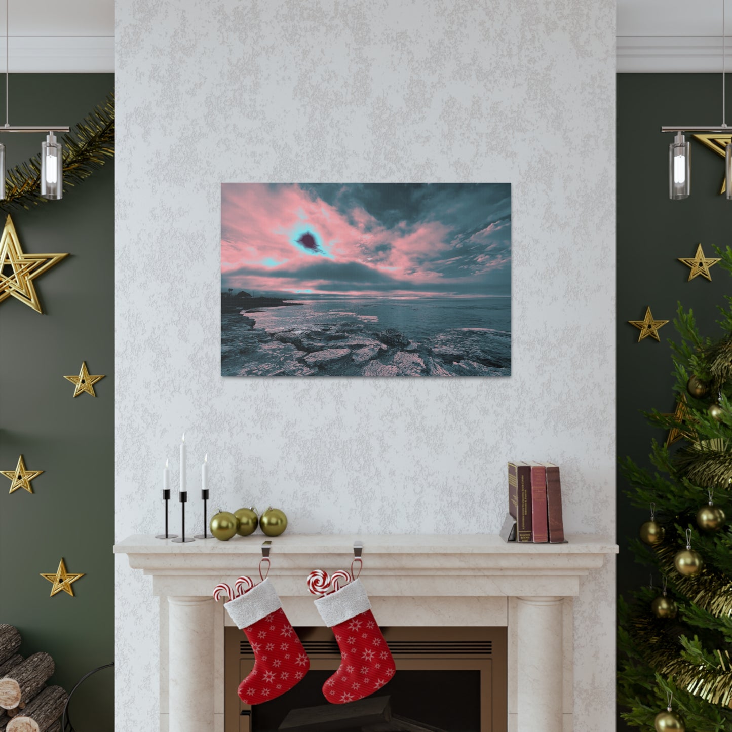 Expressive Cloud Canvas Print - Alja Design