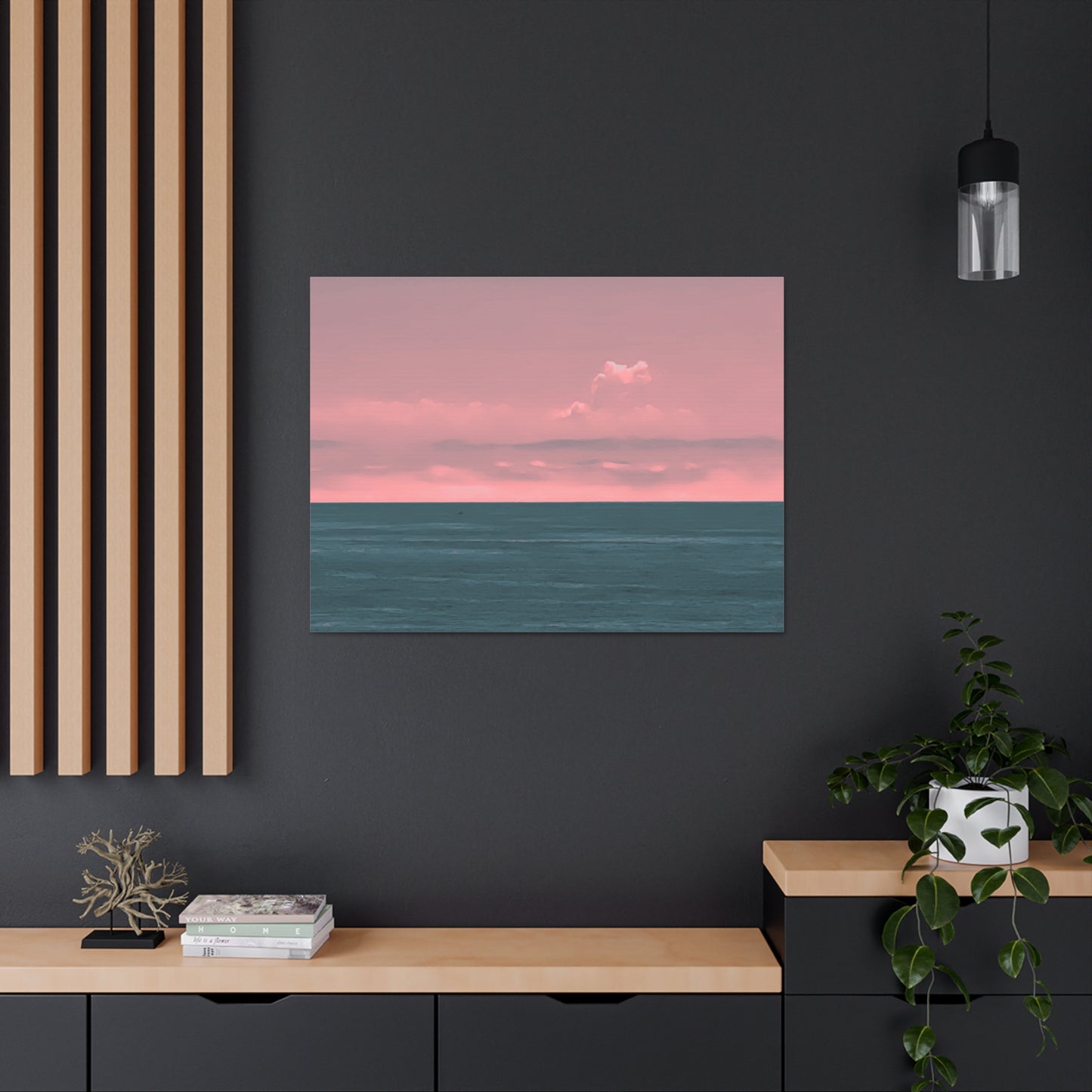 Wolf Cloud Canvas Print