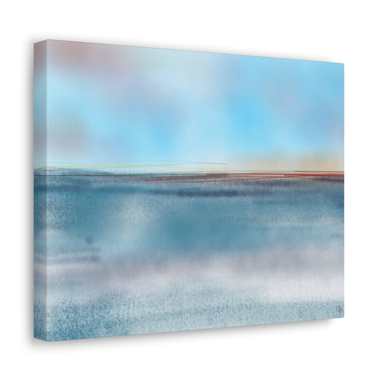 Abstract Coastal 8 Canvas Print - Alja Design