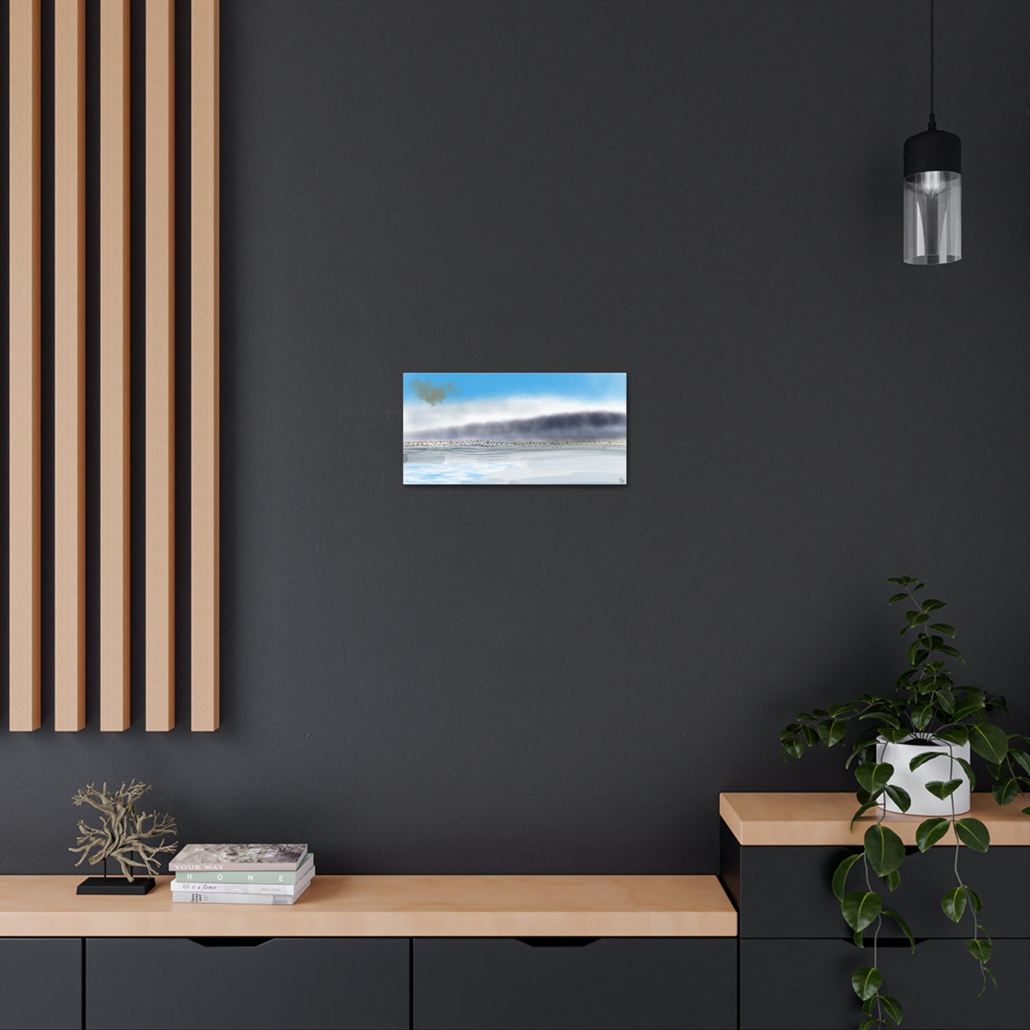 Abstract Coastal 1 Canvas Print - Alja Design