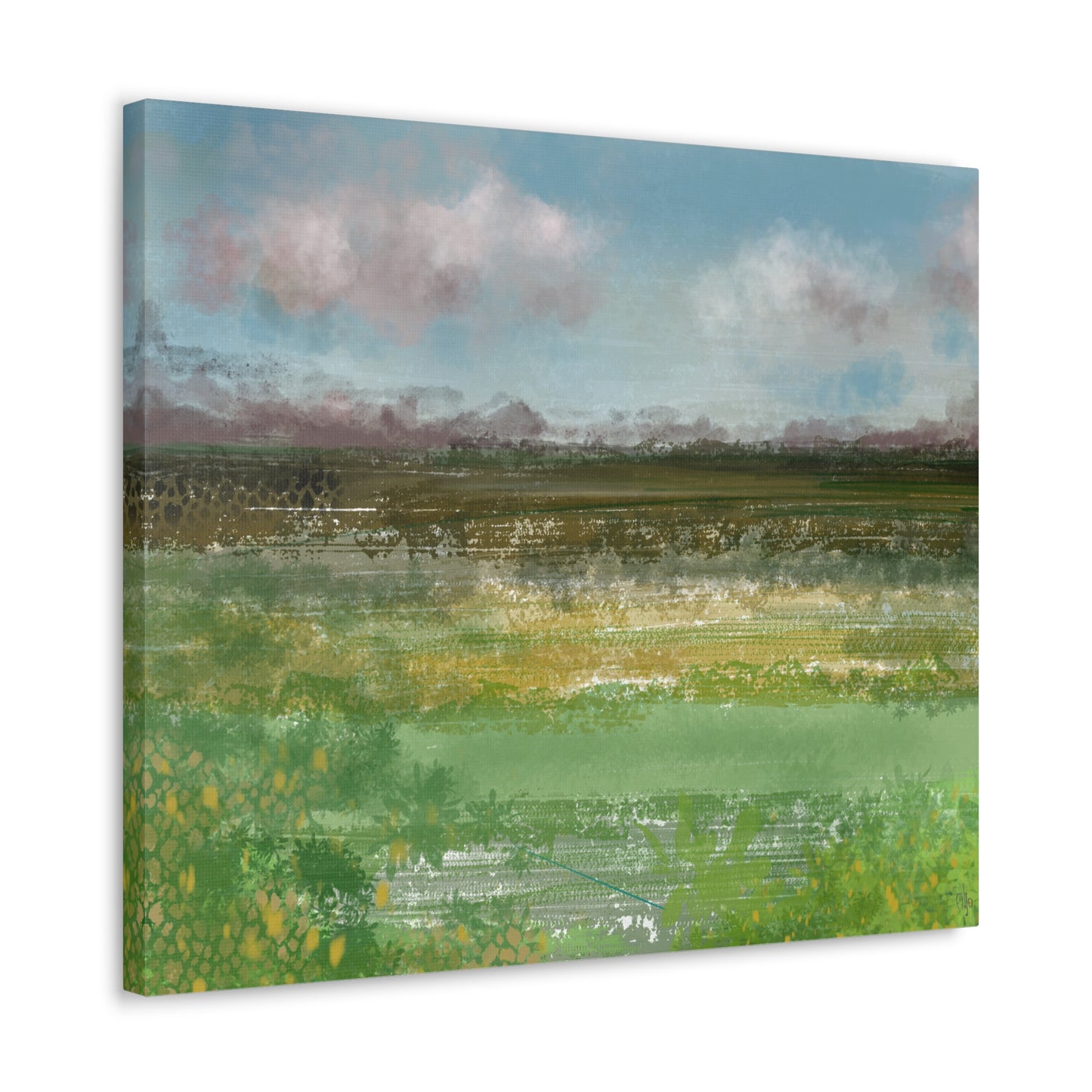 Abstract Coastal 10 Canvas Print - Alja Design
