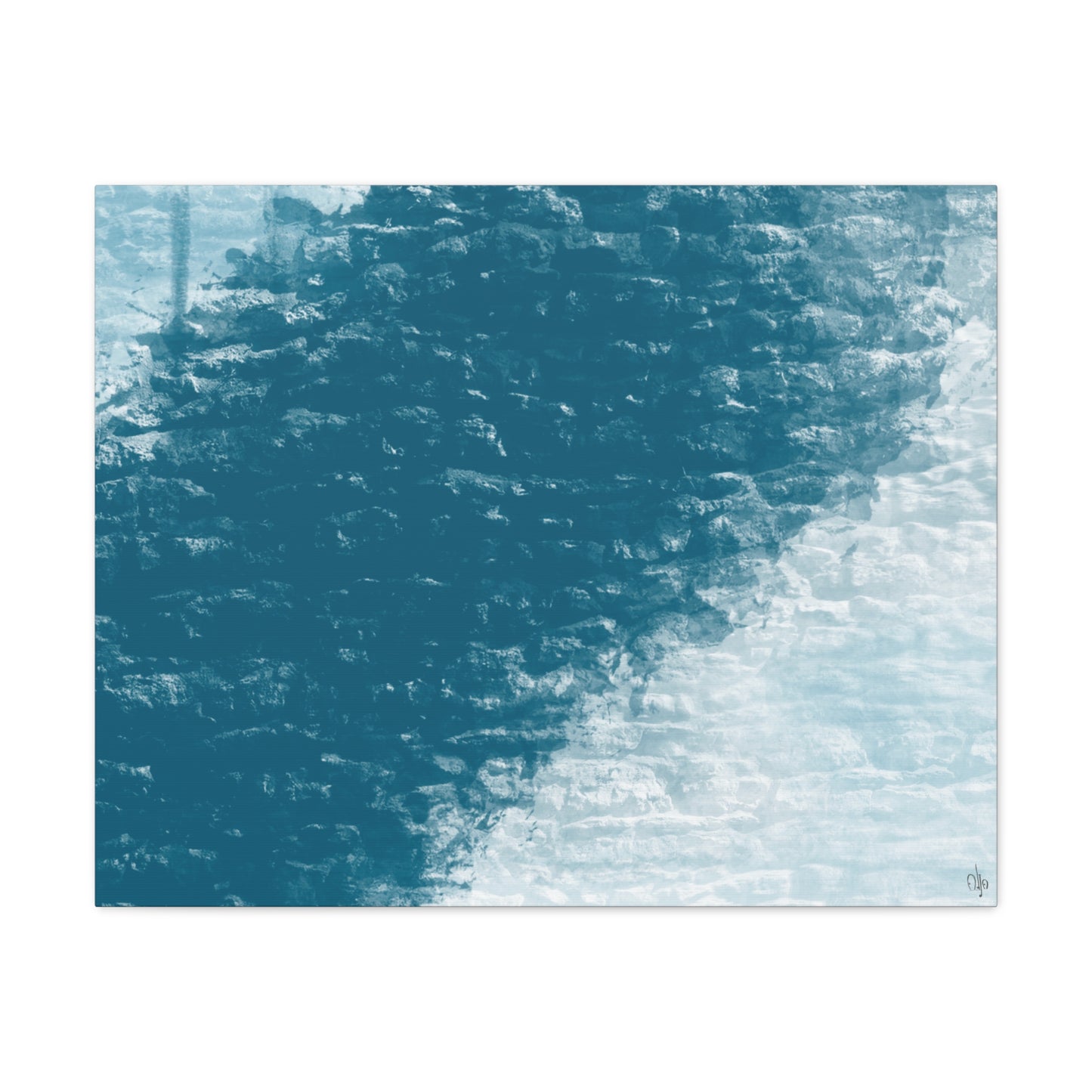 Abstract Coastal 2 Canvas Print - Alja Design
