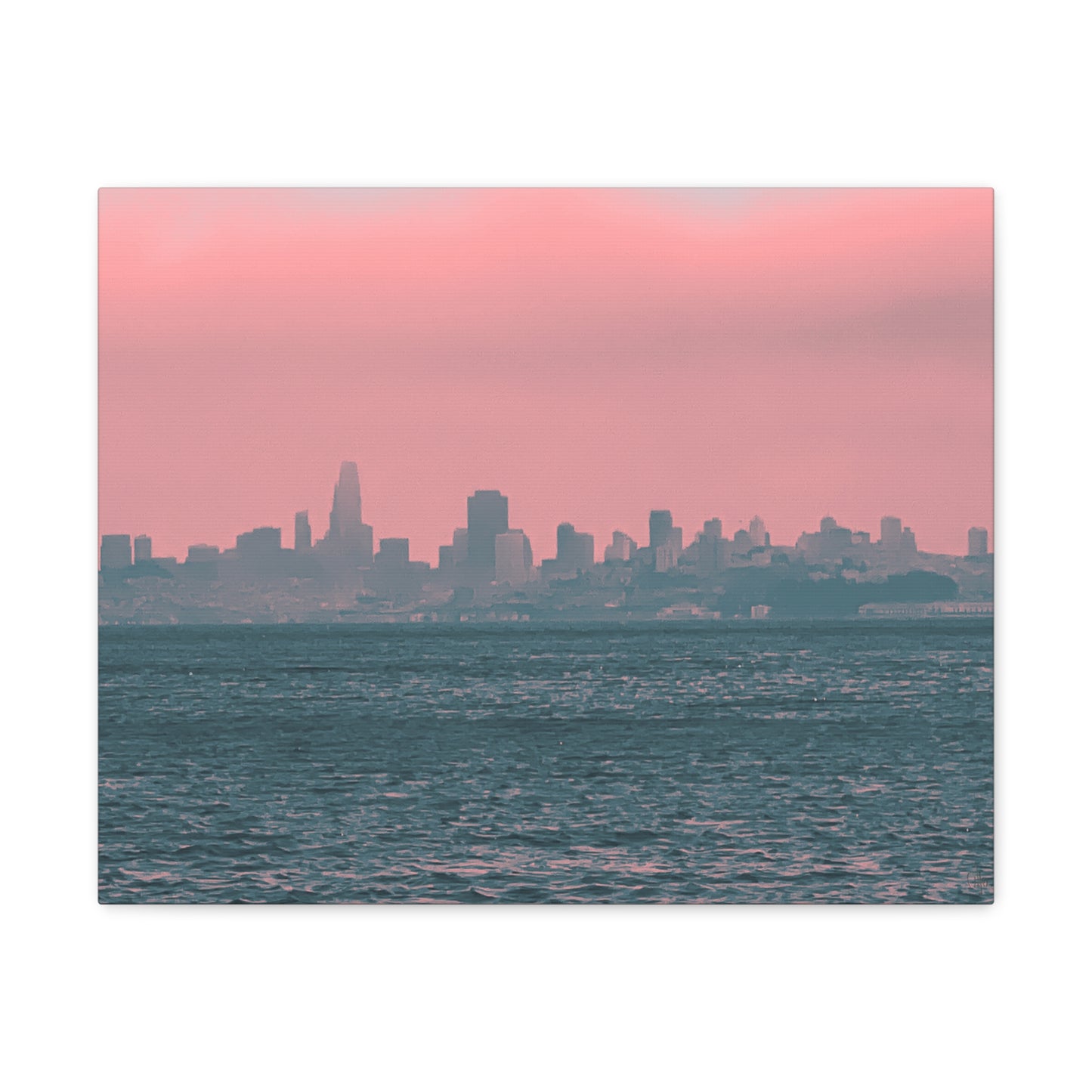 City by the Bay Canvas Print
