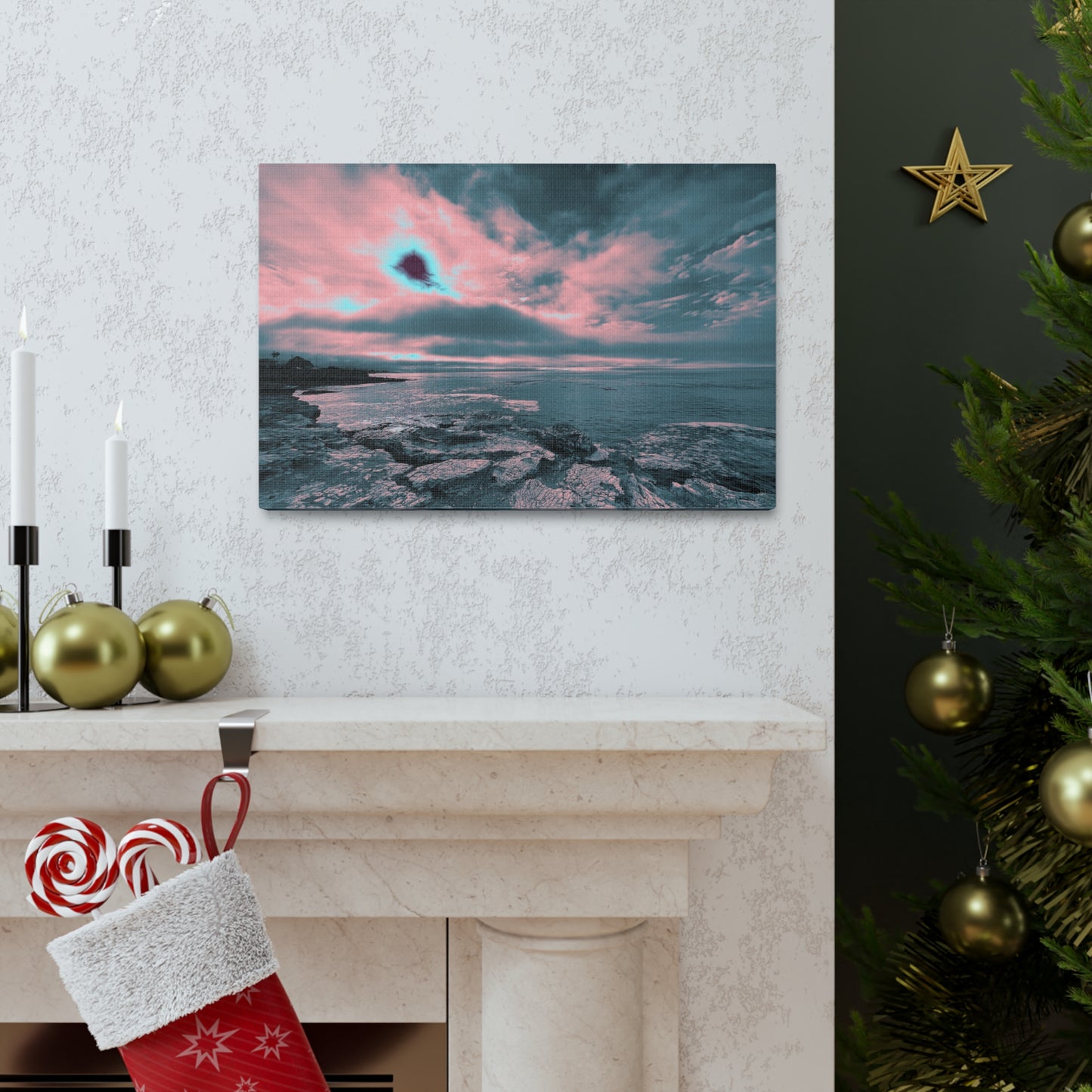 Expressive Cloud Canvas Print - Alja Design