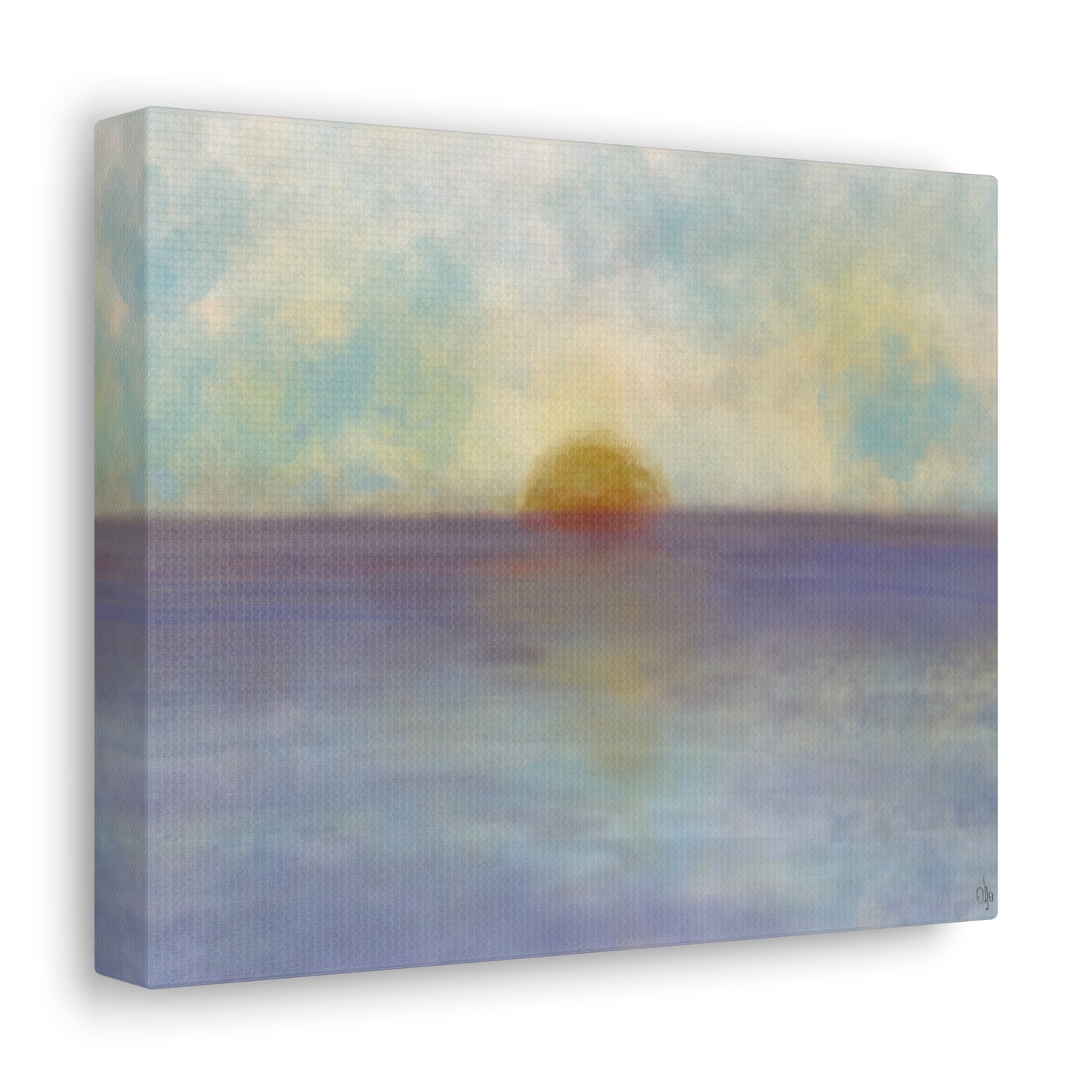 Abstract Coastal 5 Canvas Print - Alja Design