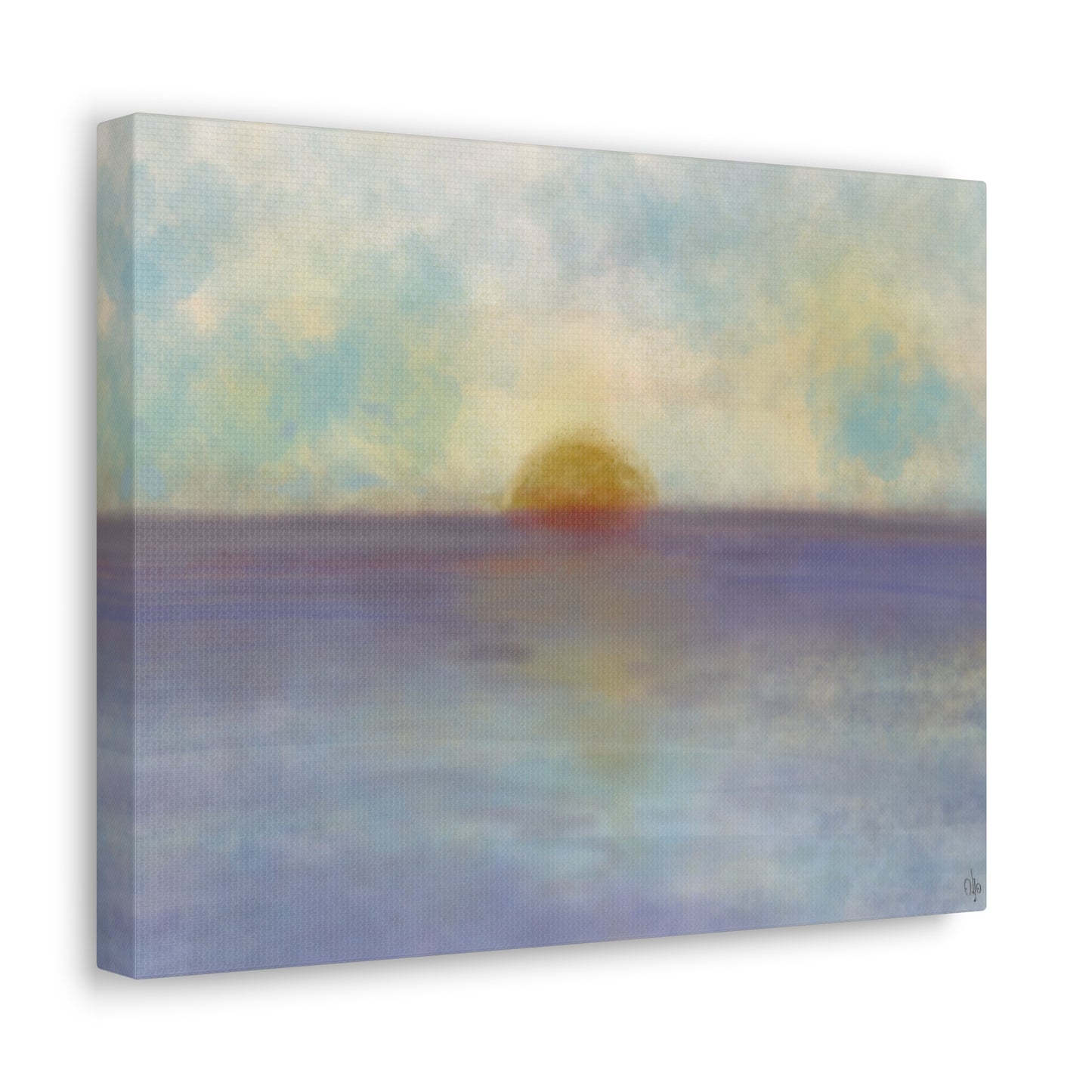 Abstract Coastal 5 Canvas Print - Alja Design