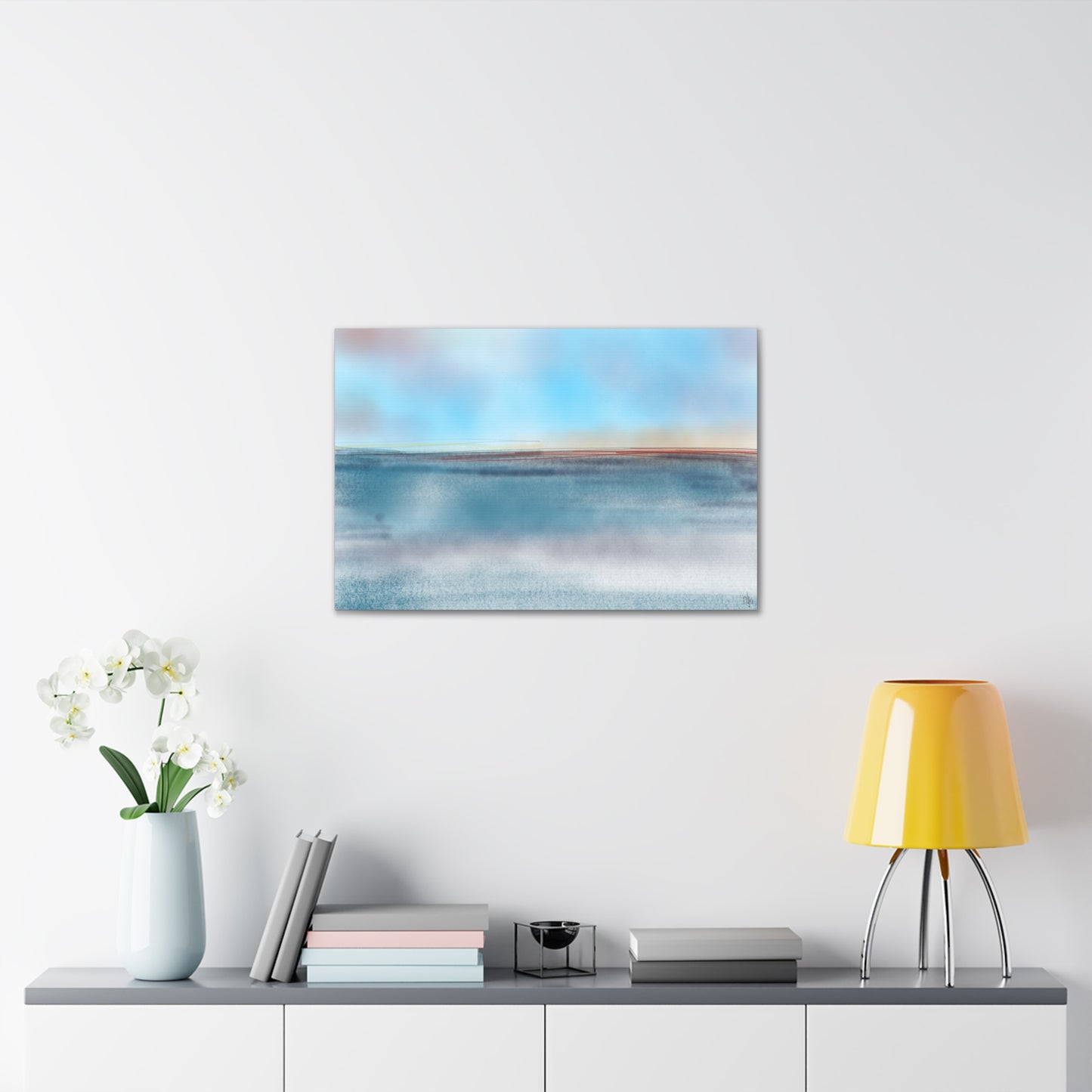 Abstract Coastal 8 Canvas Print - Alja Design