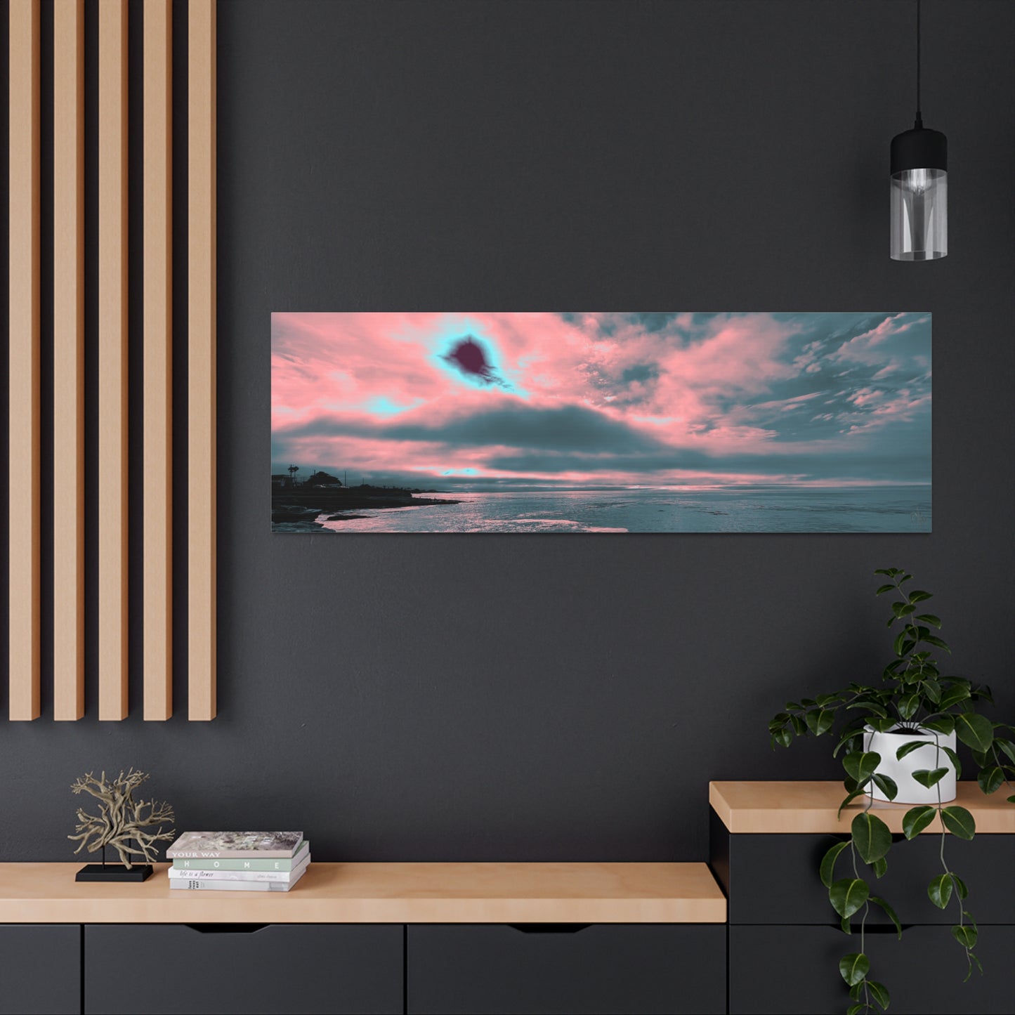 Expressive Cloud Canvas Print - Alja Design