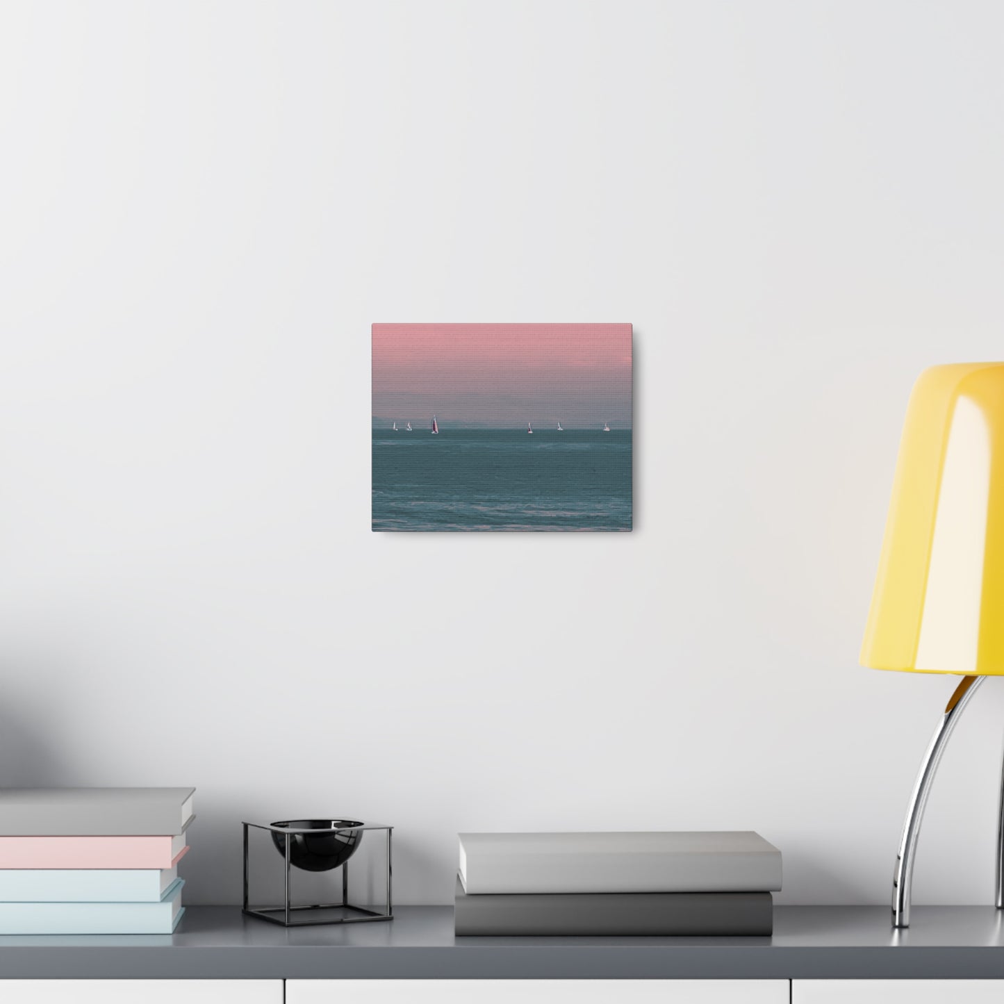 Six on the Water Canvas Print - Alja Design