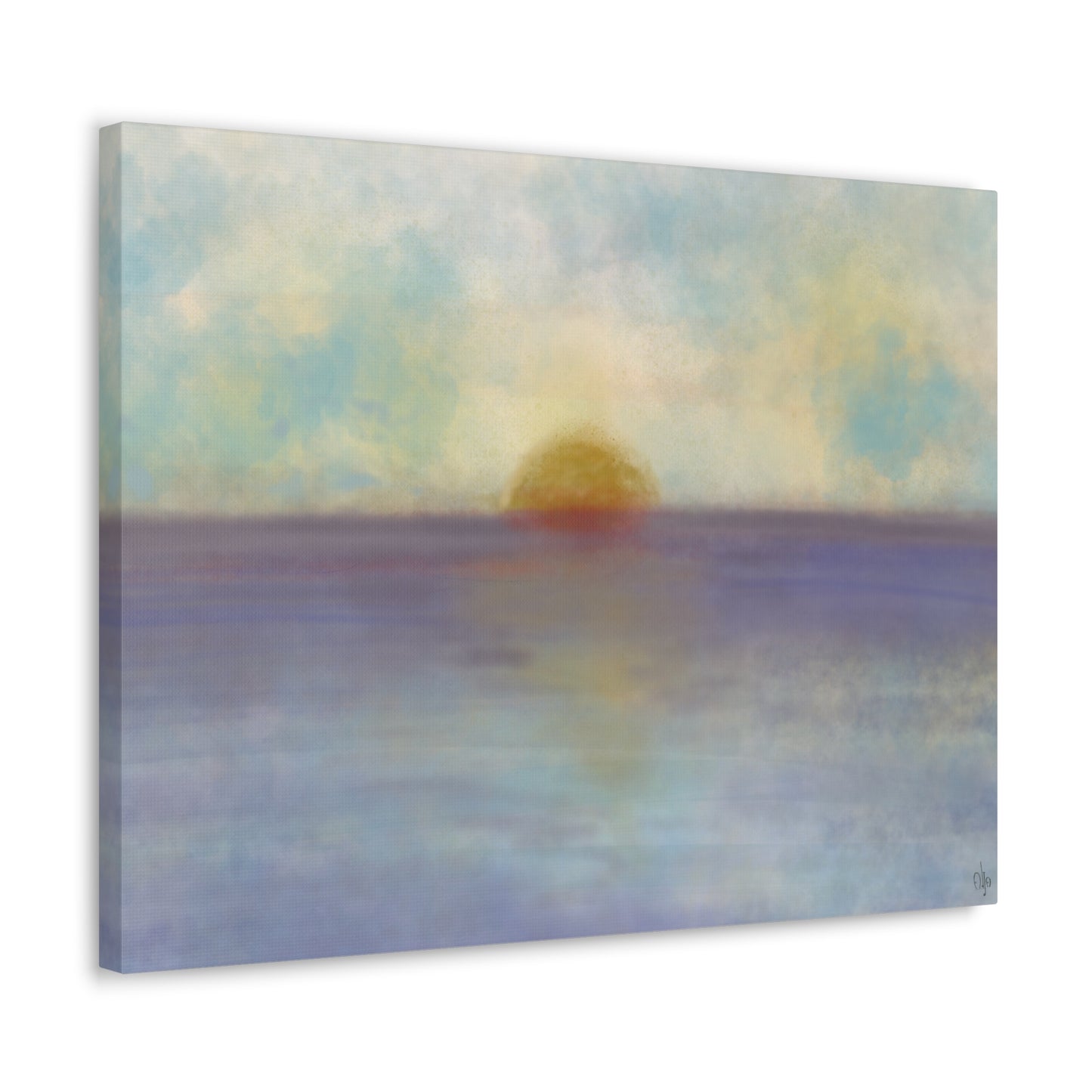 Abstract Coastal 5 Canvas Print - Alja Design