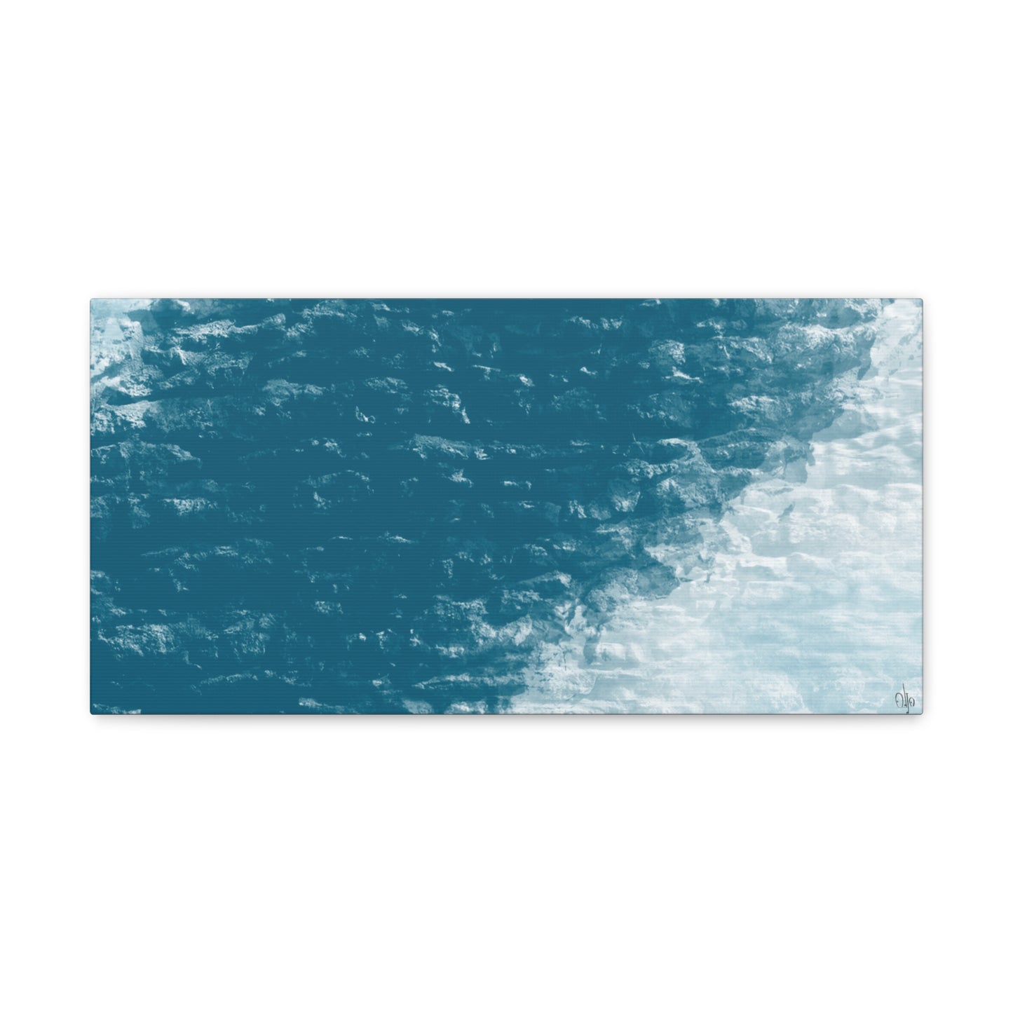 Abstract Coastal 2 Canvas Print - Alja Design