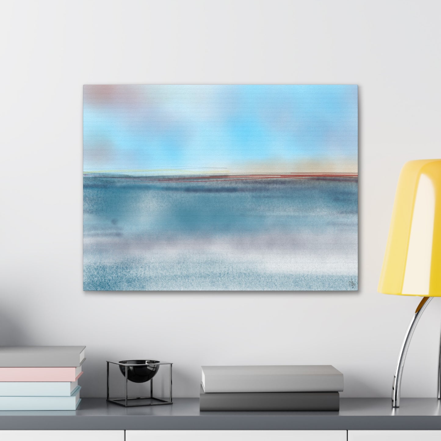 Abstract Coastal 8 Canvas Print - Alja Design