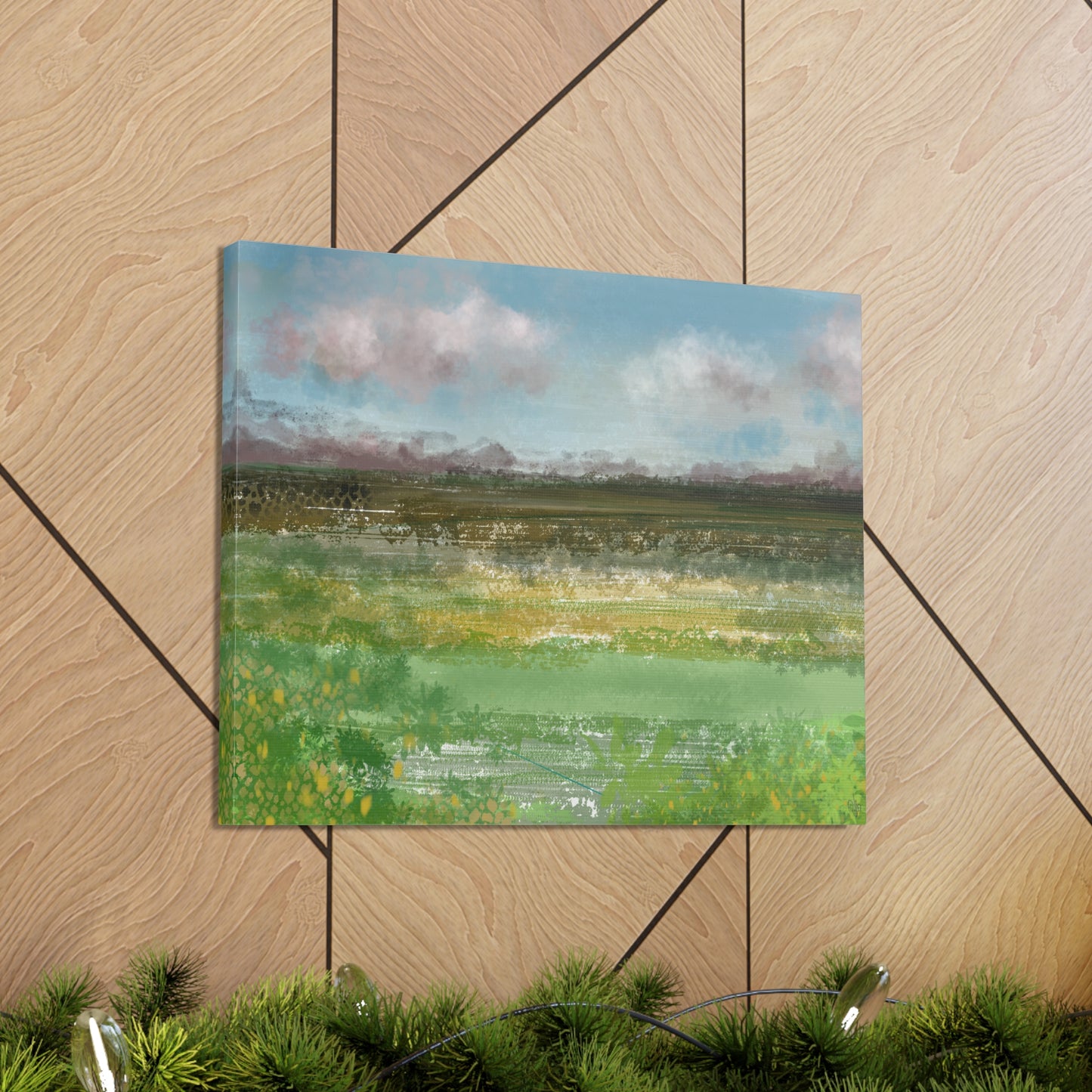 Abstract Coastal 10 Canvas Print - Alja Design