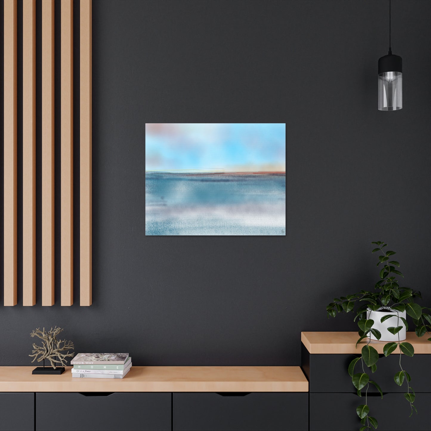 Abstract Coastal 8 Canvas Print - Alja Design