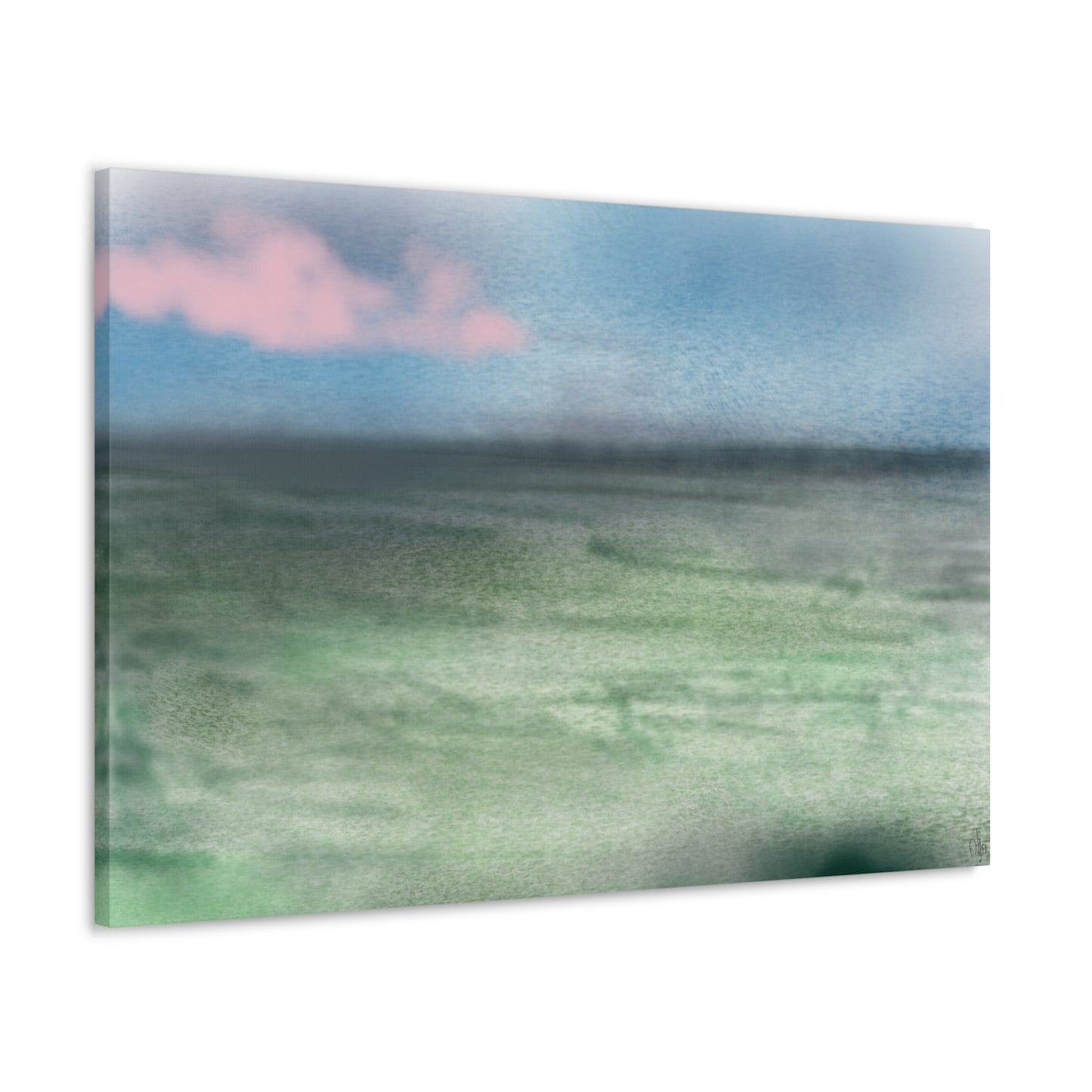 Abstract Coastal 4 Canvas Print - Alja Design