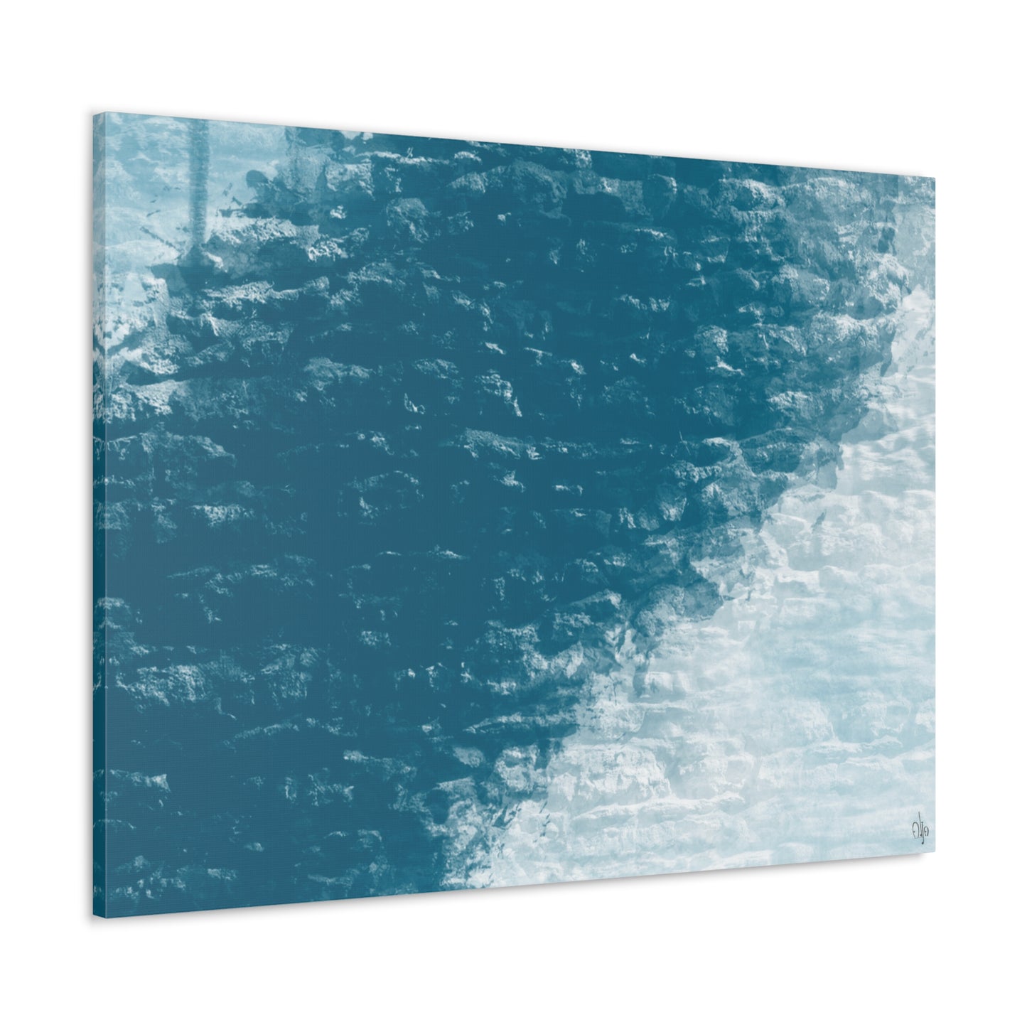 Abstract Coastal 2 Canvas Print - Alja Design