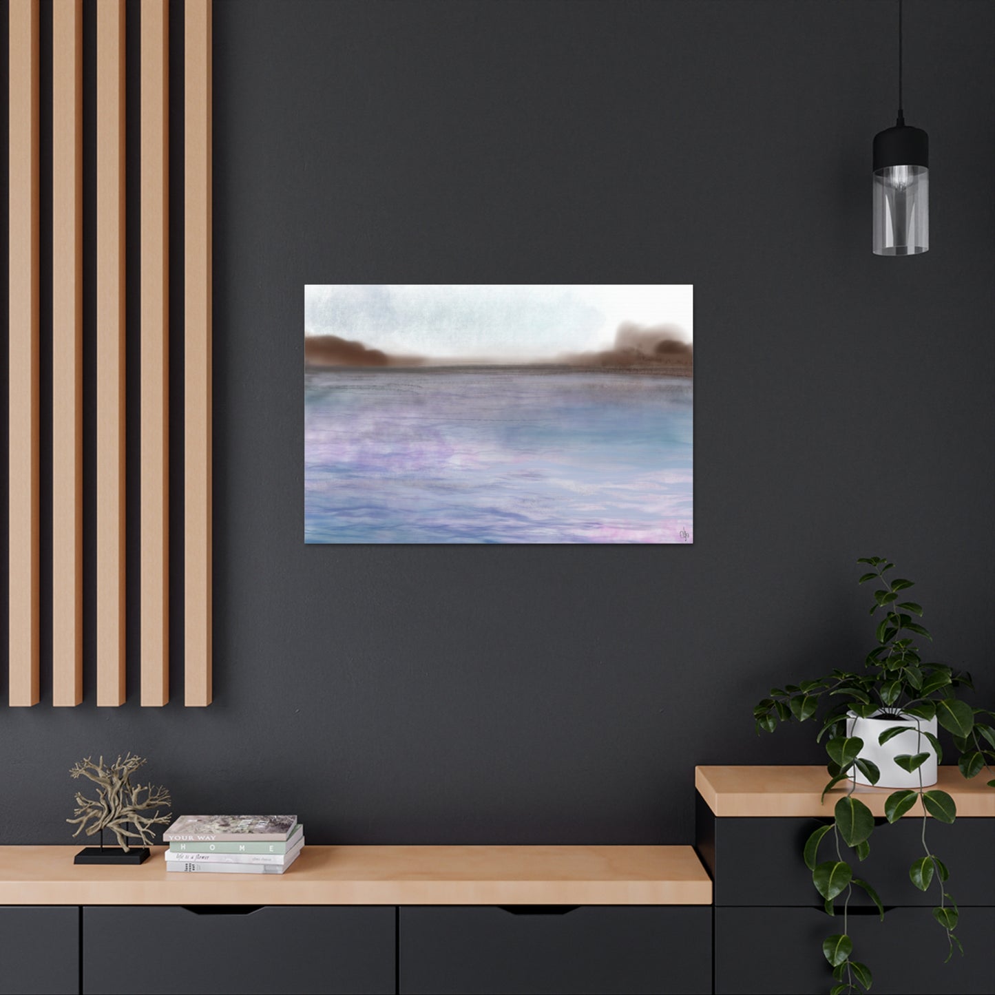 Abstract Coastal 7 Canvas Print - Alja Design