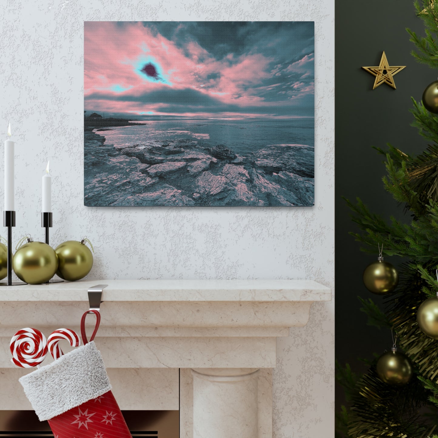 Expressive Cloud Canvas Print - Alja Design