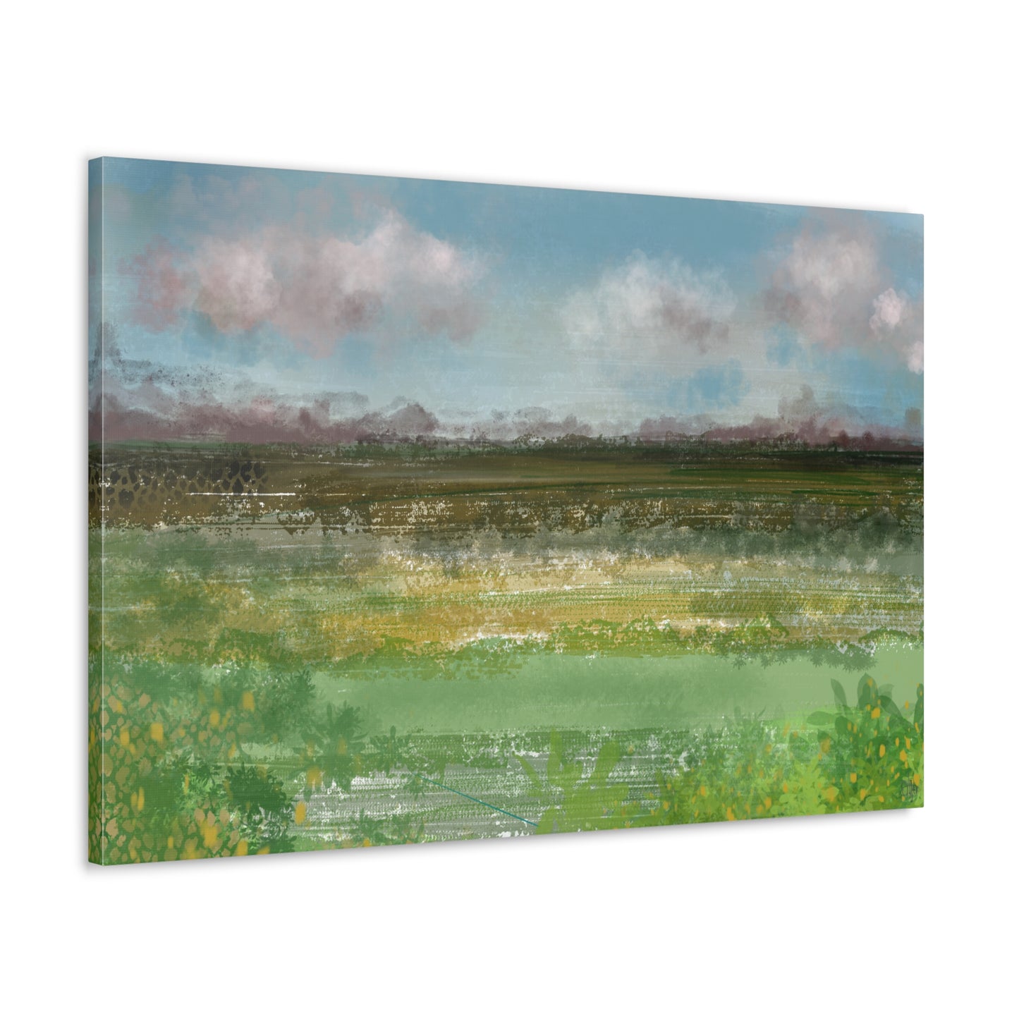 Abstract Coastal 10 Canvas Print - Alja Design