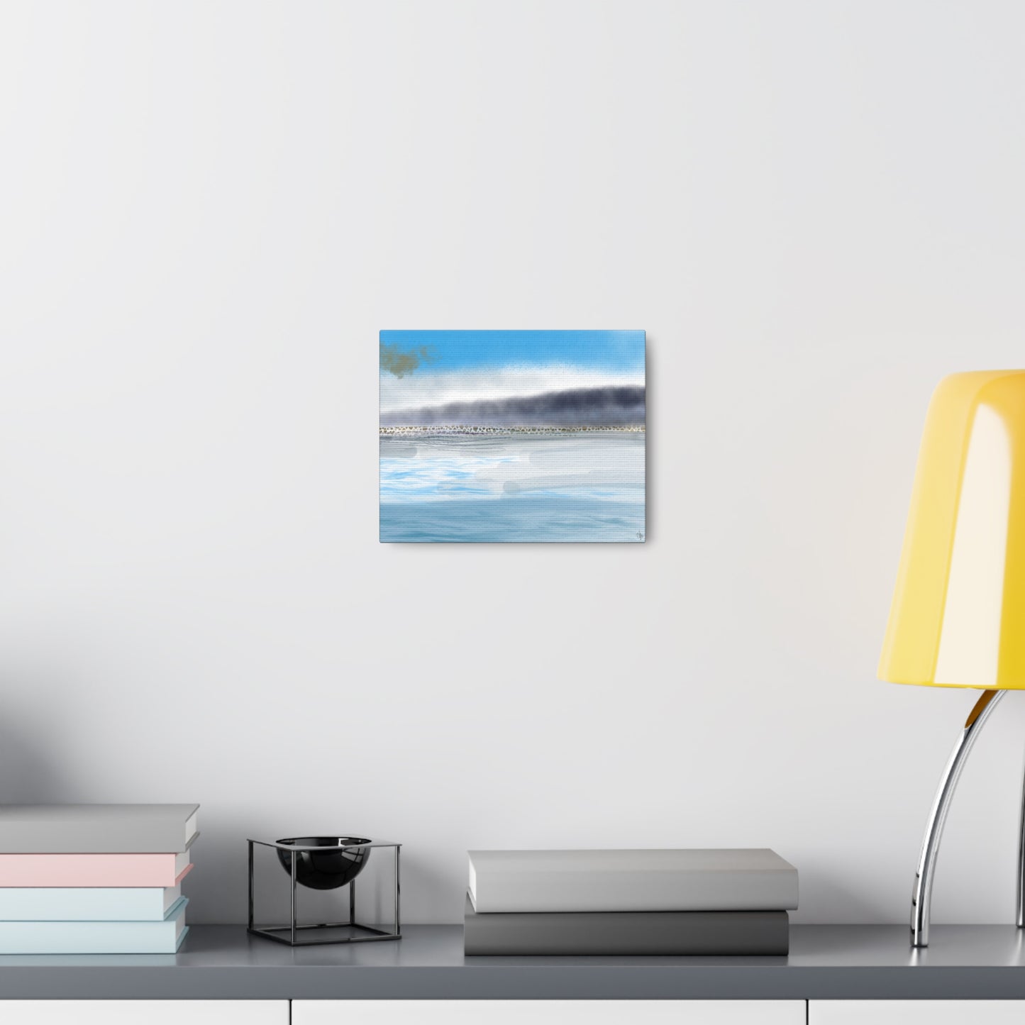 Abstract Coastal 1 Canvas Print - Alja Design