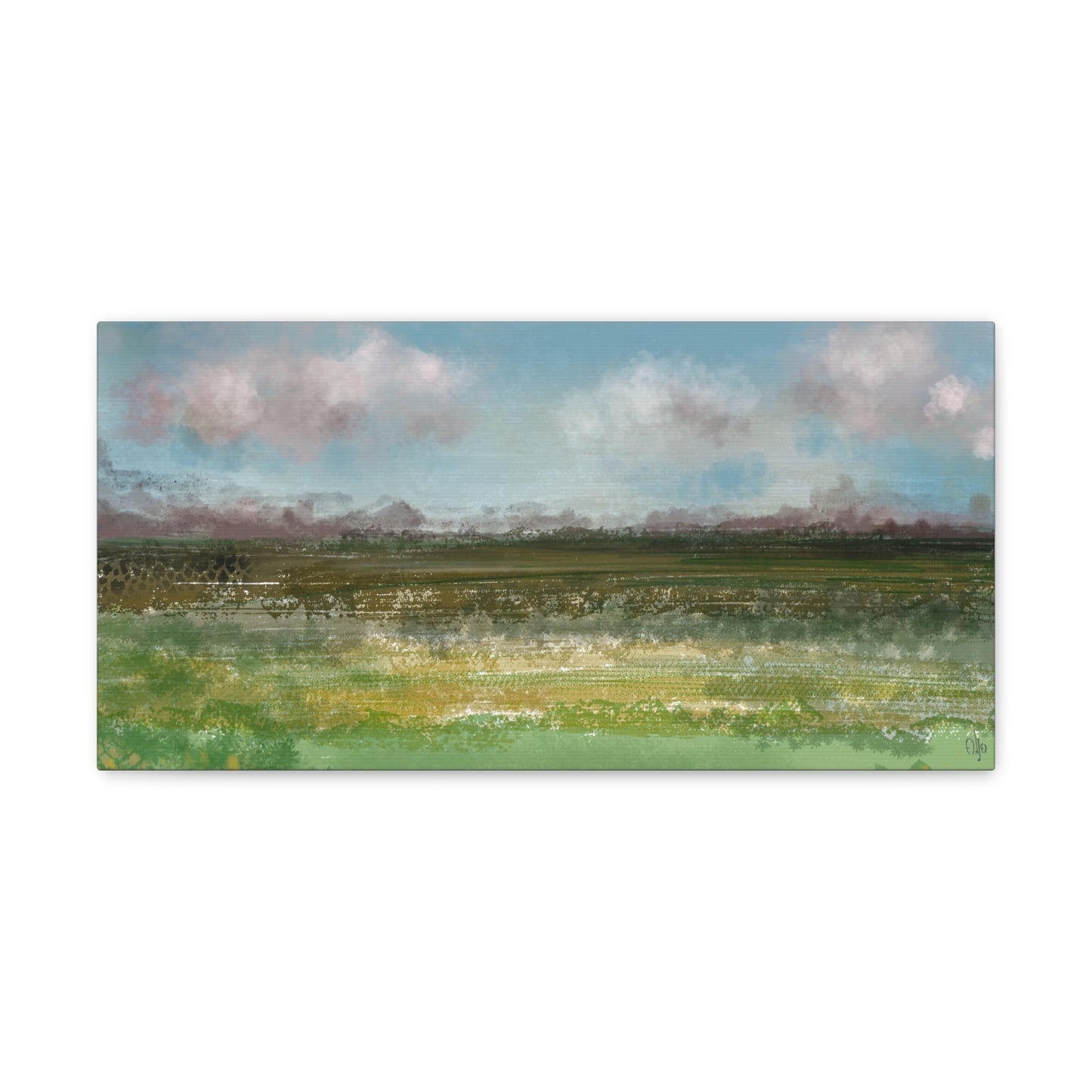Abstract Coastal 10 Canvas Print - Alja Design