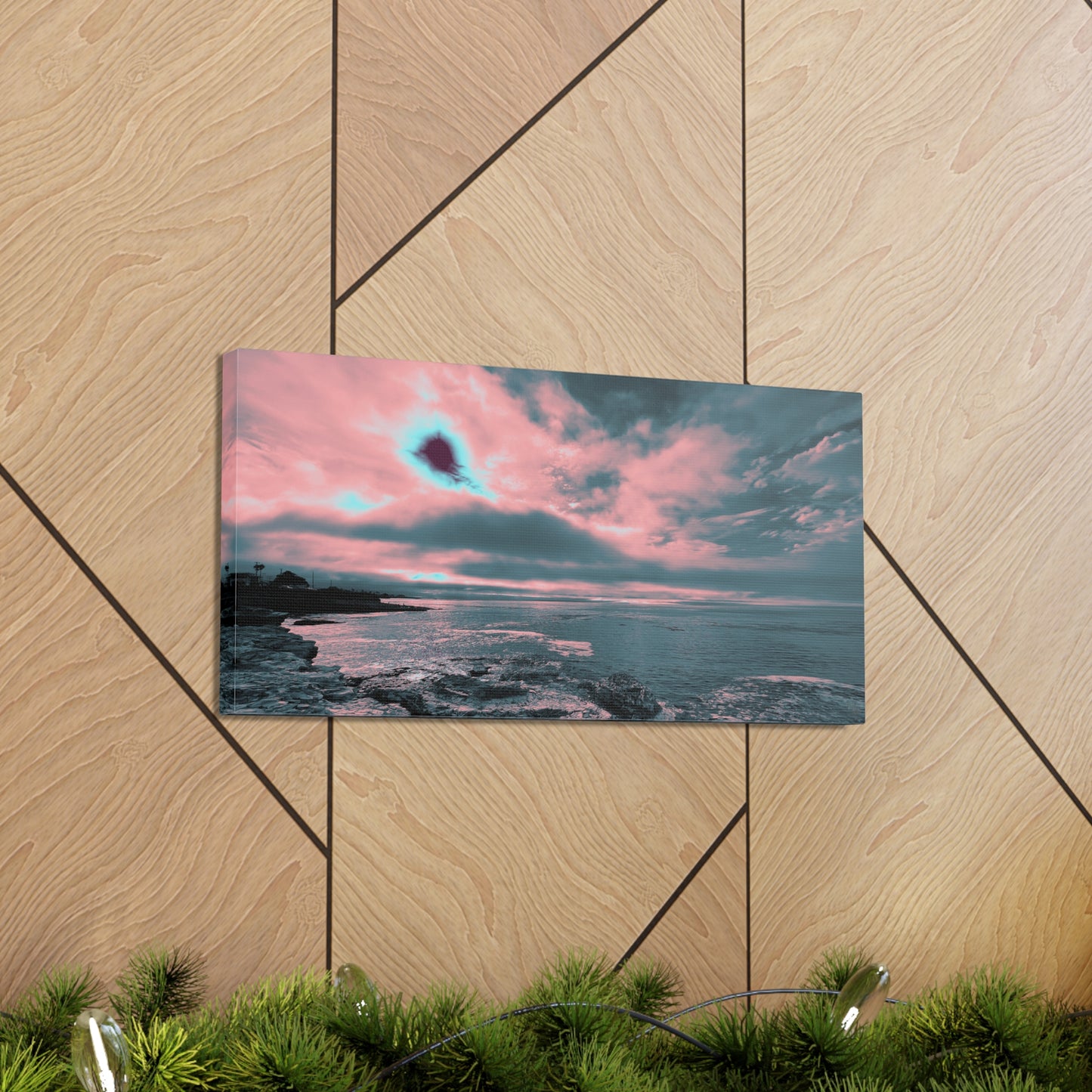 Expressive Cloud Canvas Print - Alja Design