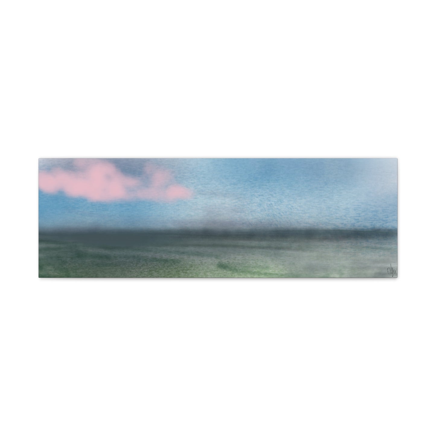 Abstract Coastal 4 Canvas Print - Alja Design