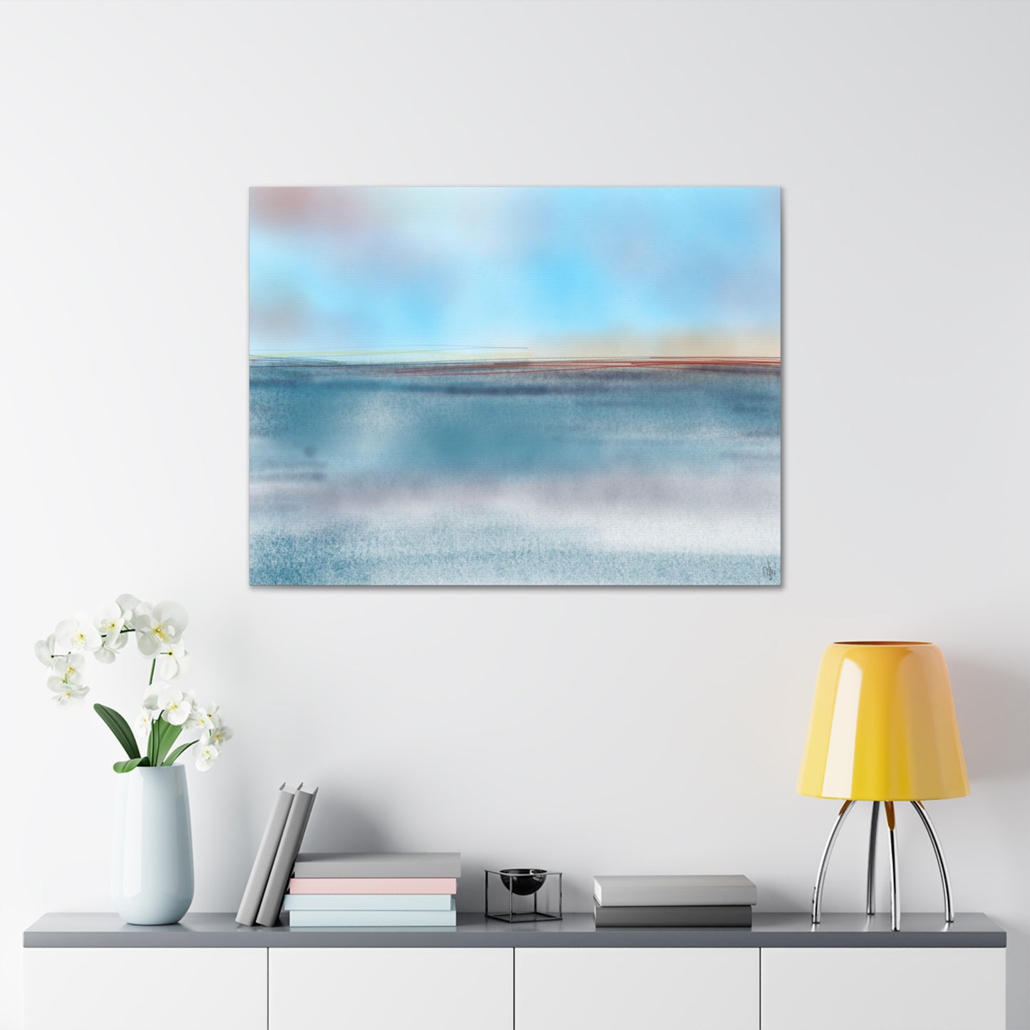 Abstract Coastal 8 Canvas Print - Alja Design