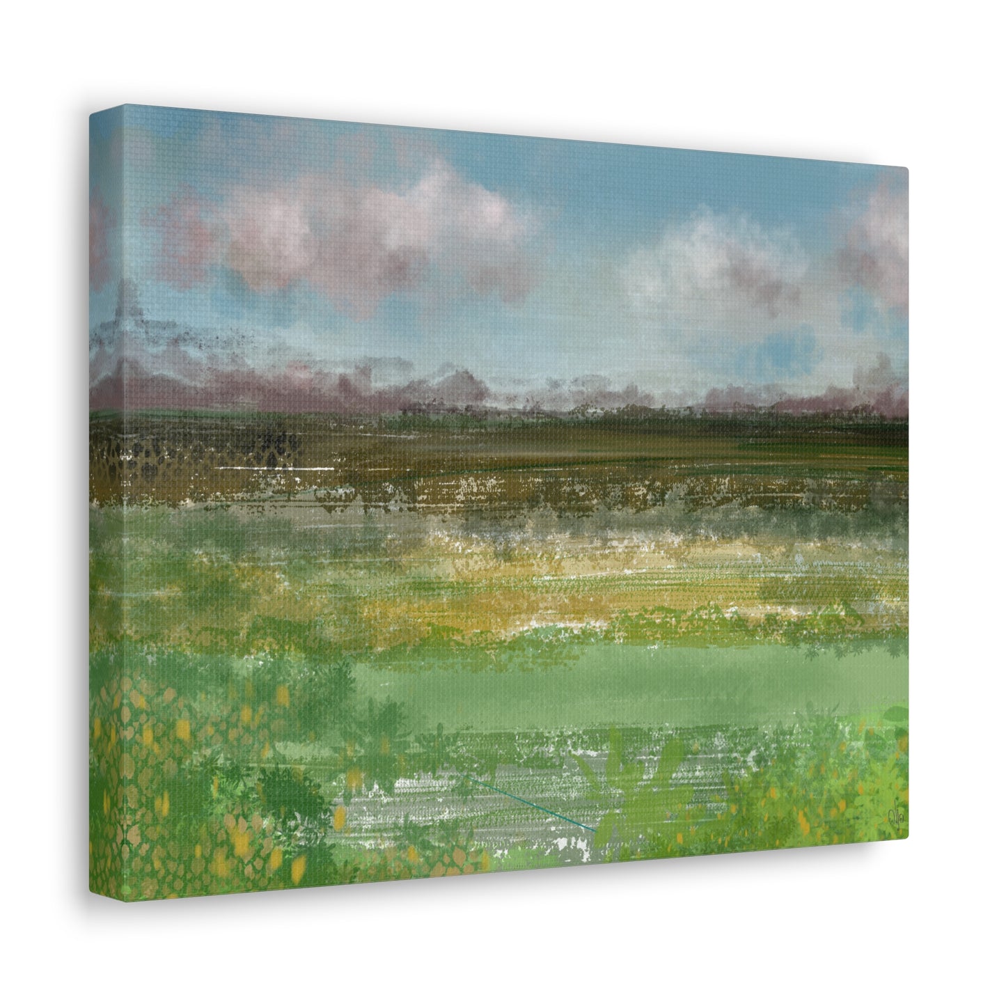 Abstract Coastal 10 Canvas Print - Alja Design