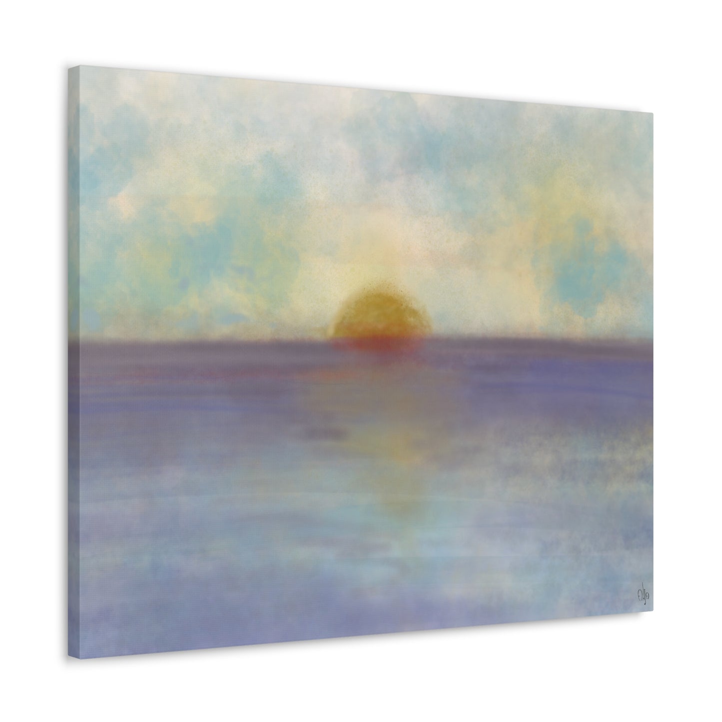 Abstract Coastal 5 Canvas Print - Alja Design