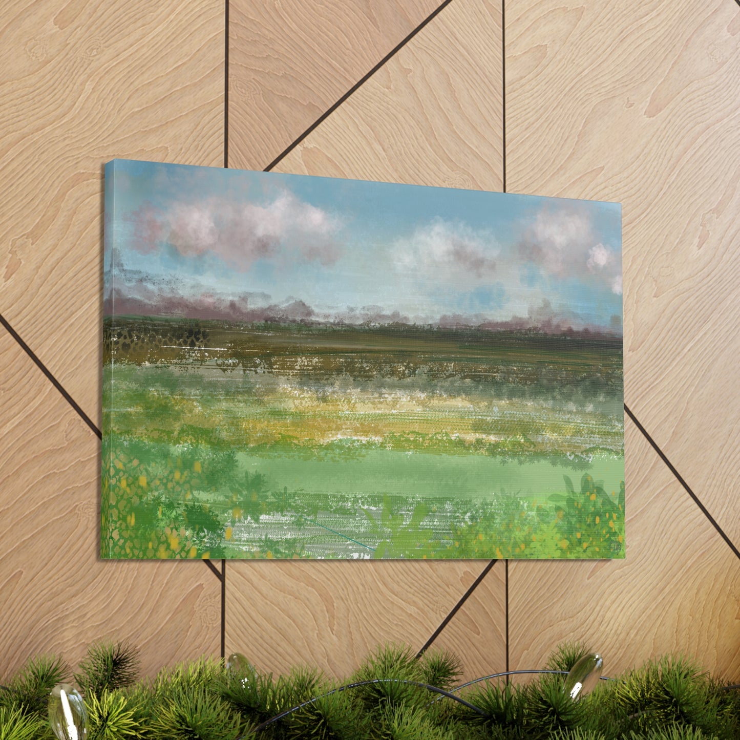 Abstract Coastal 10 Canvas Print - Alja Design