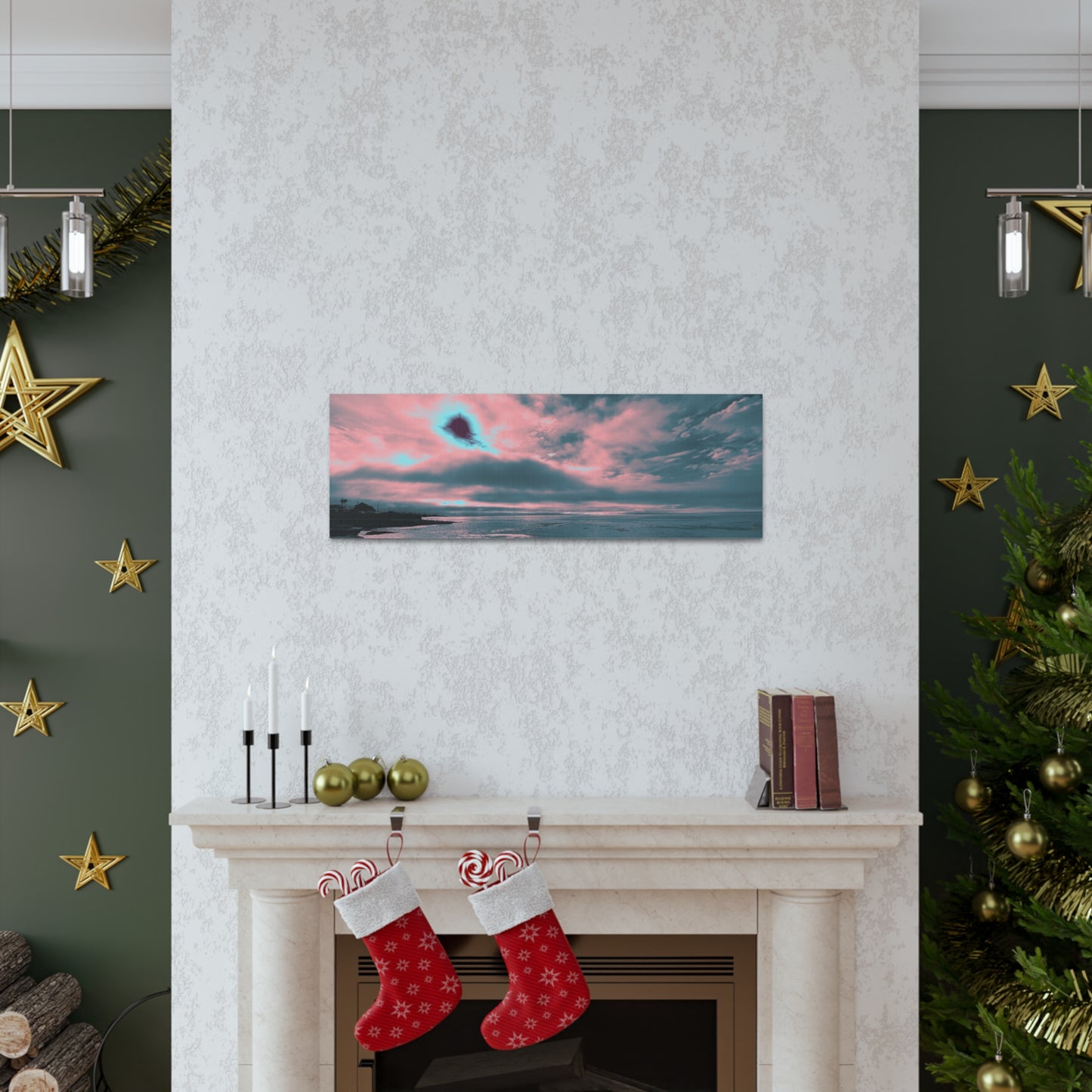 Expressive Cloud Canvas Print - Alja Design