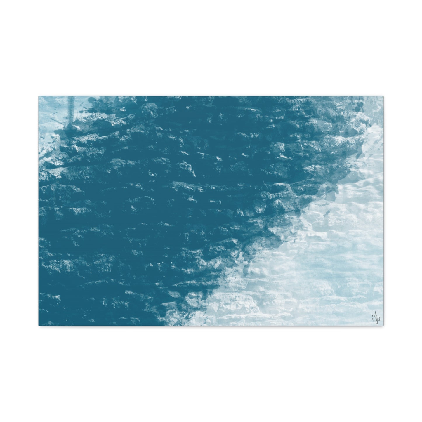 Abstract Coastal 2 Canvas Print - Alja Design