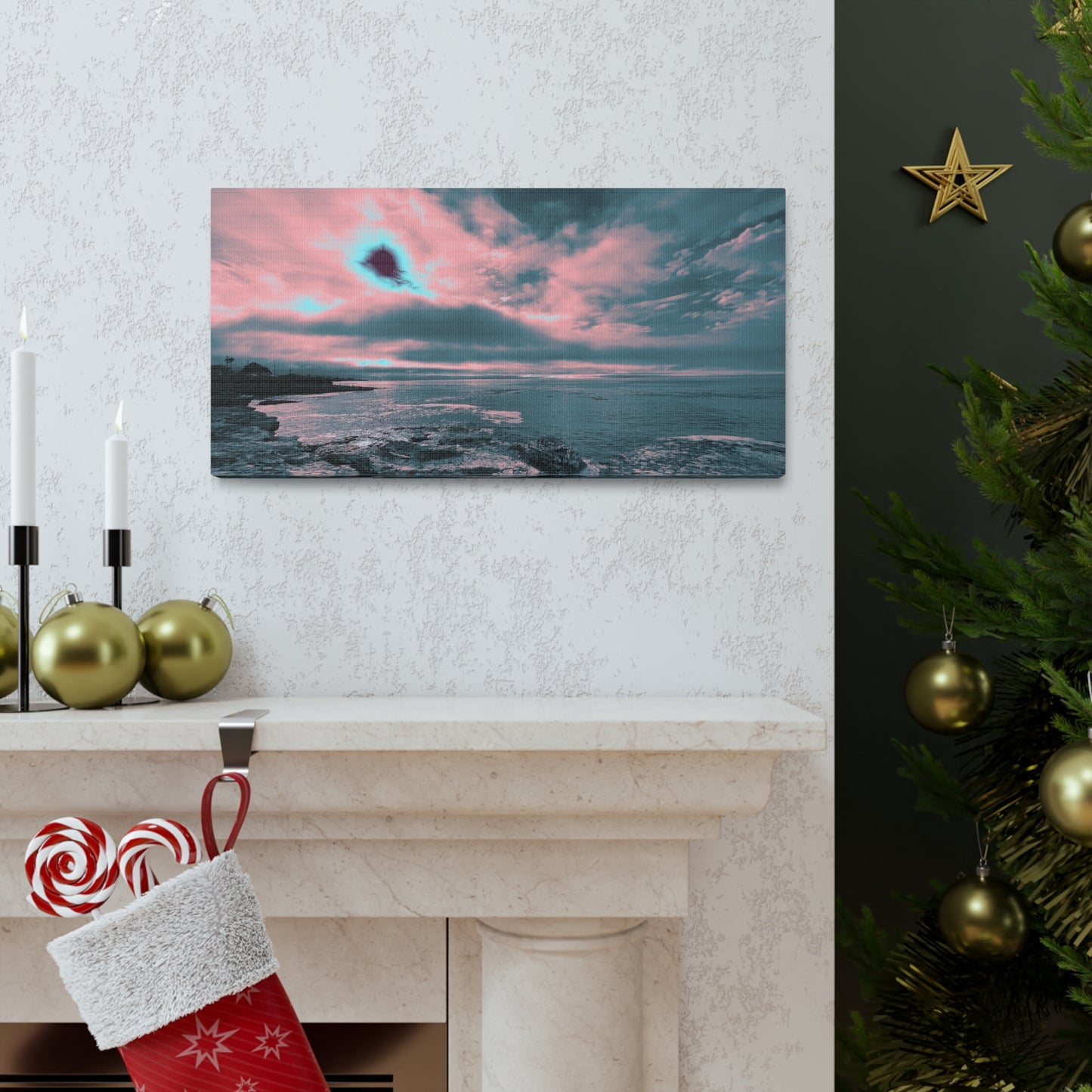 Expressive Cloud Canvas Print - Alja Design