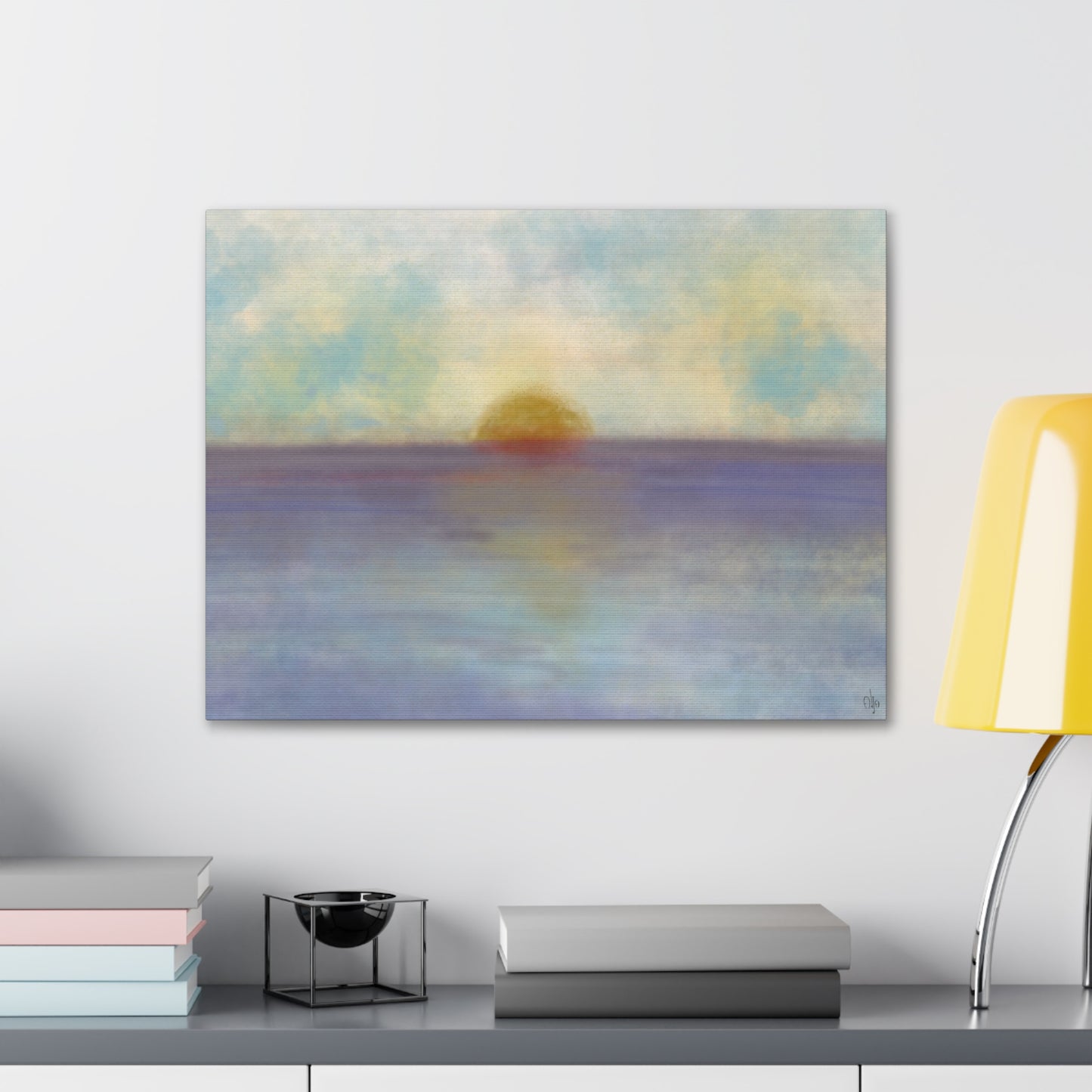 Abstract Coastal 5 Canvas Print - Alja Design