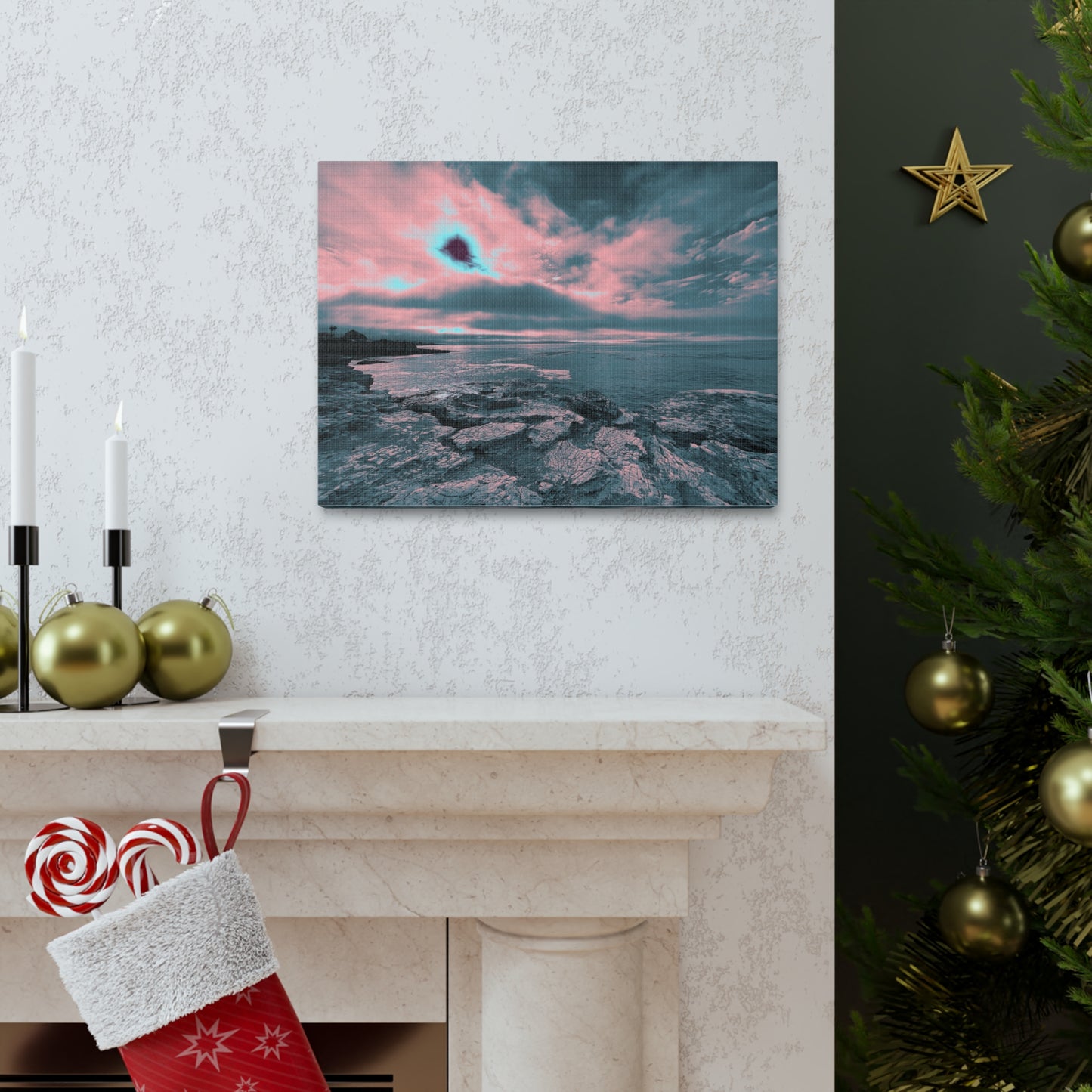Expressive Cloud Canvas Print - Alja Design