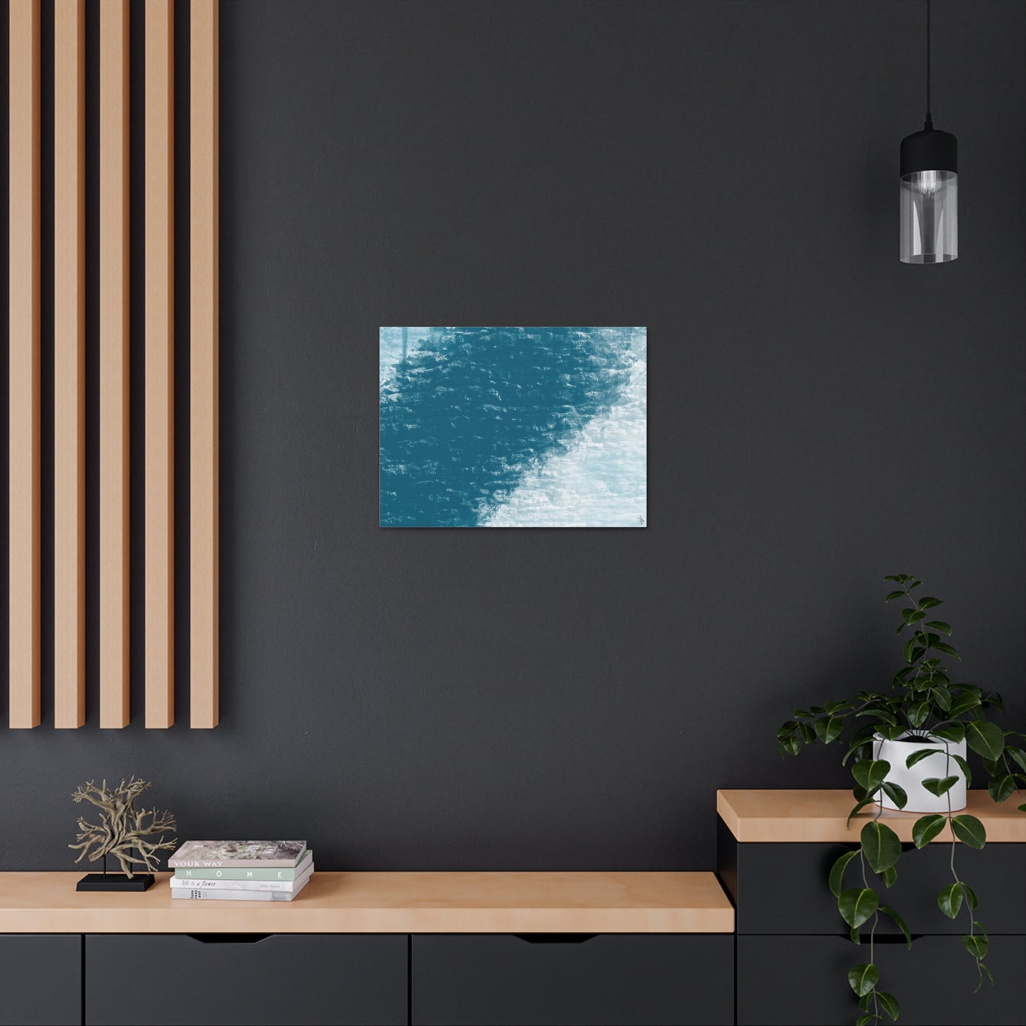 Abstract Coastal 2 Canvas Print - Alja Design