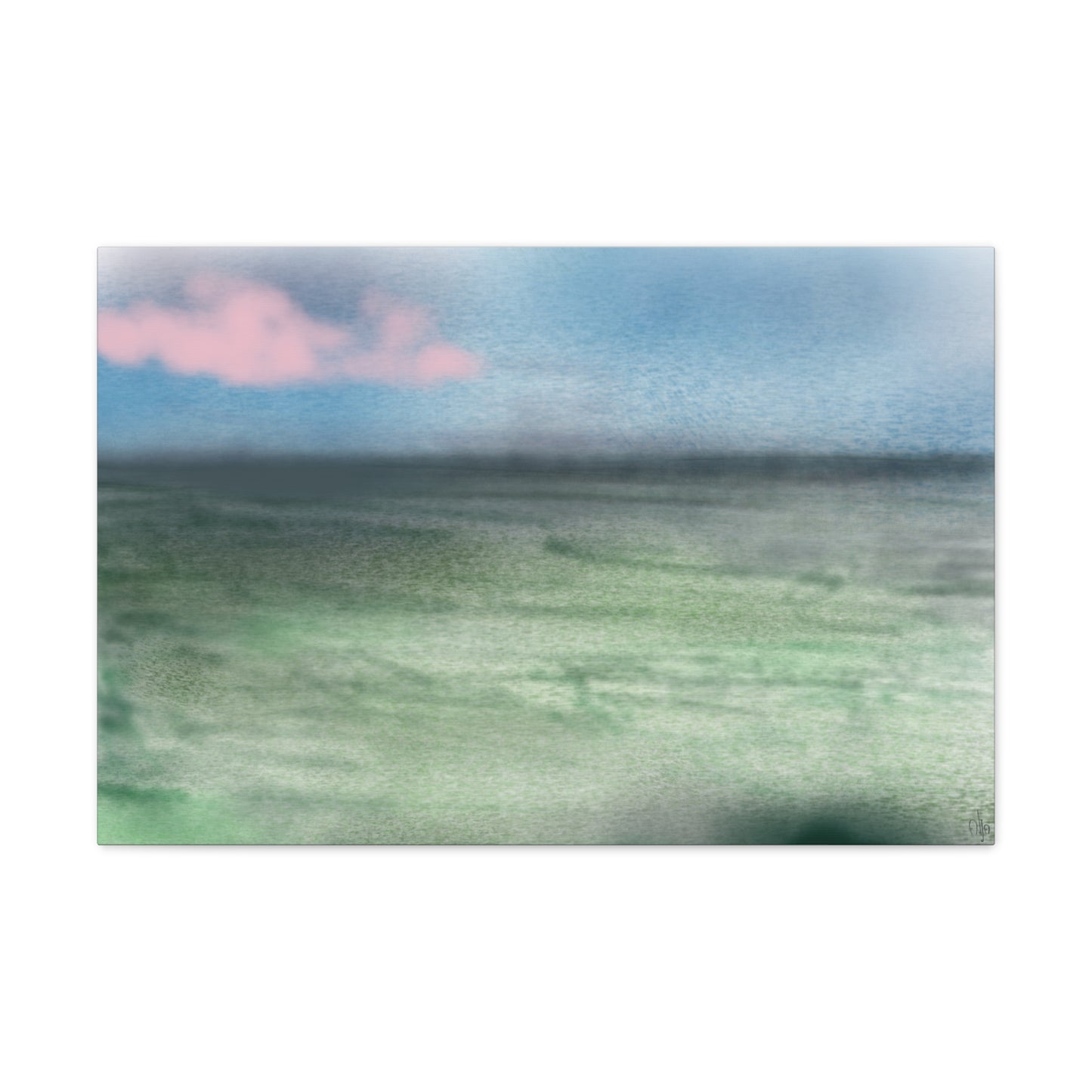 Abstract Coastal 4 Canvas Print - Alja Design